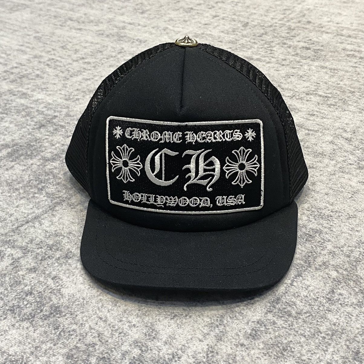 Chrome Hearts Chrome Hearts CH Hollywood Trucket hat Size ONE SIZE - 6 Thumbnail