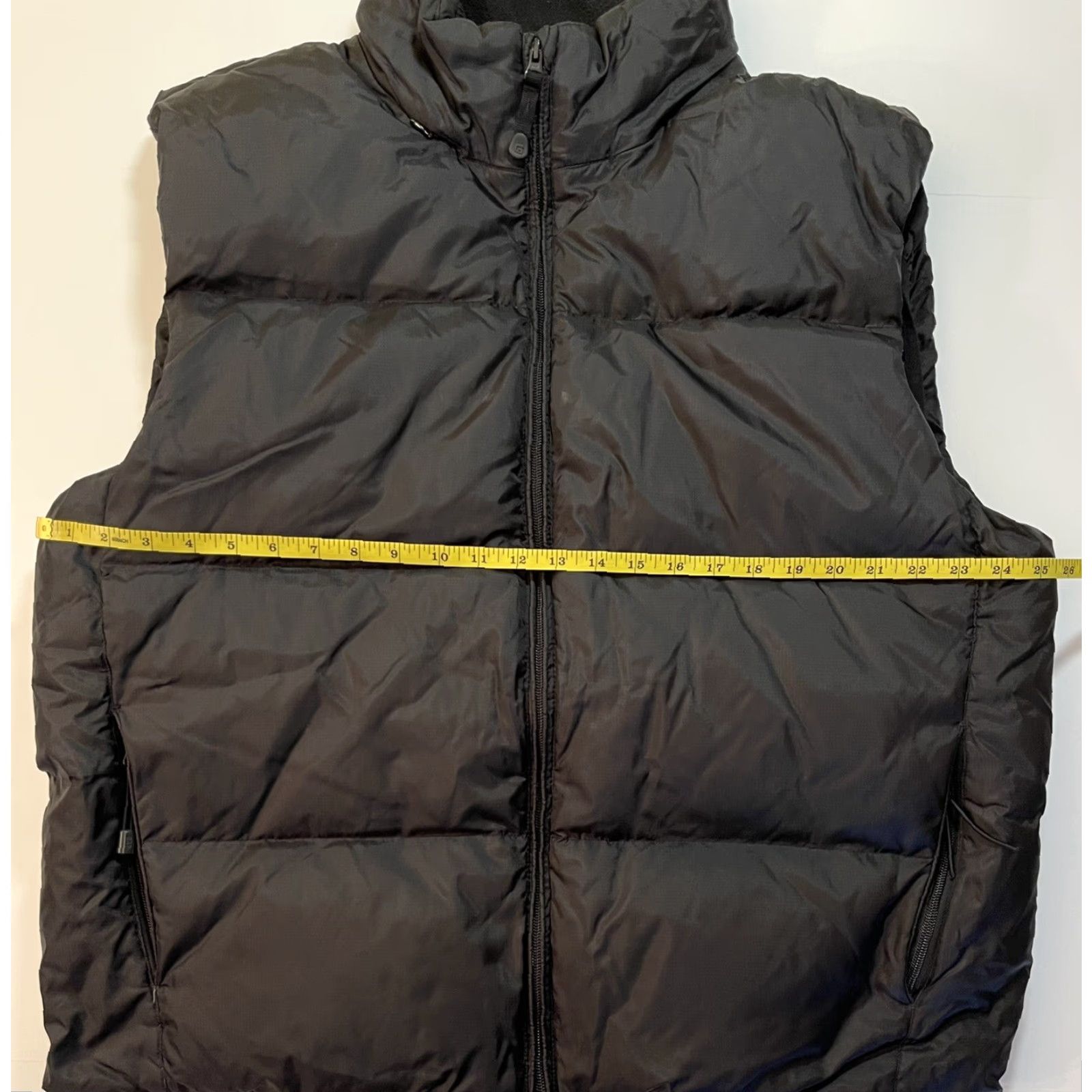 Gap VINTAGE Gap Vest Puffer Jacket Mens Quilted Down Insulated Zip Full-zip L Ski Outdoor Winter Black Nylon L Size US L / EU 52-54 / 3 - 6 Thumbnail