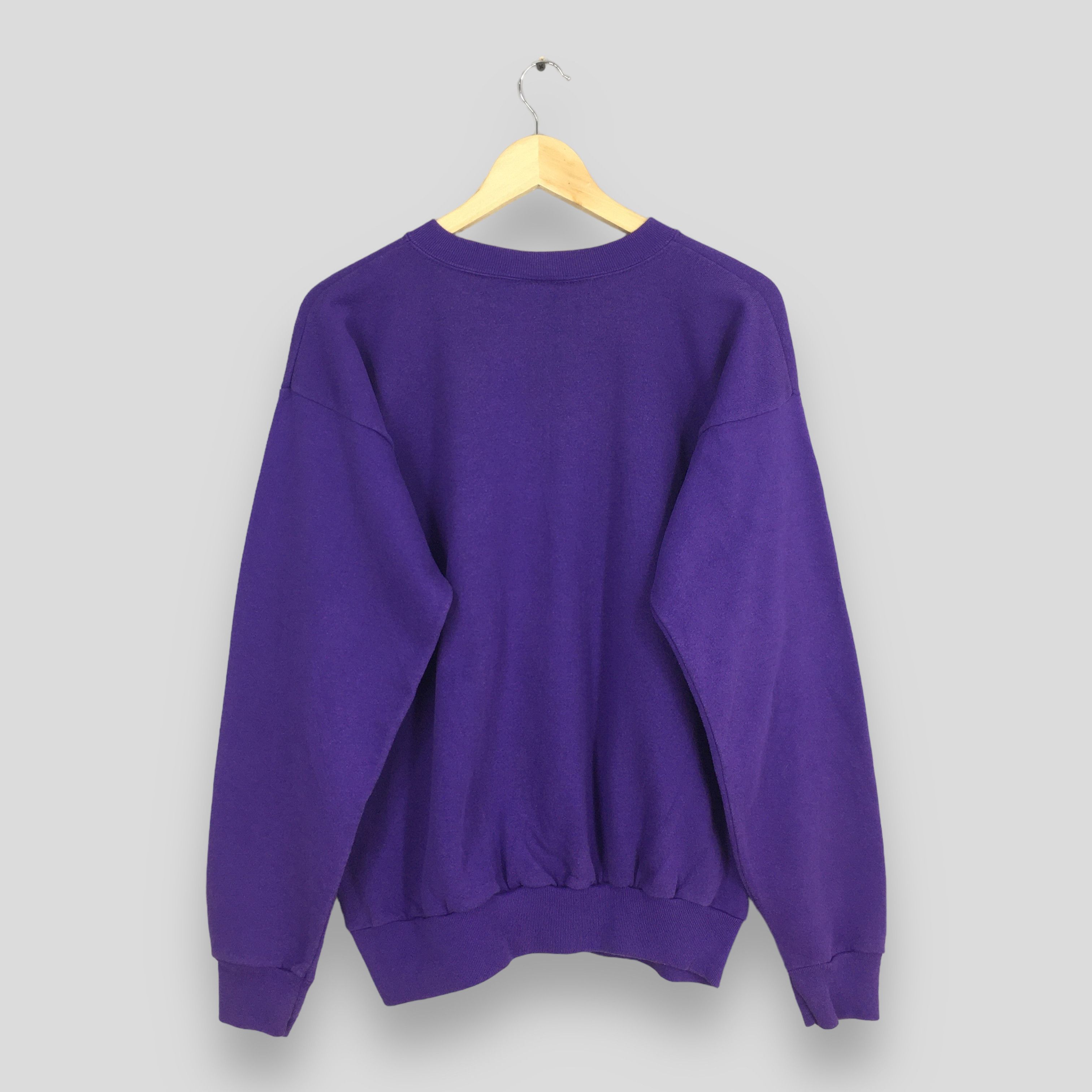NFL 90s Minnesota Vikings NFL Rugby Purple Sweatshirt Large Size US L / EU 52-54 / 3 - 7 Thumbnail