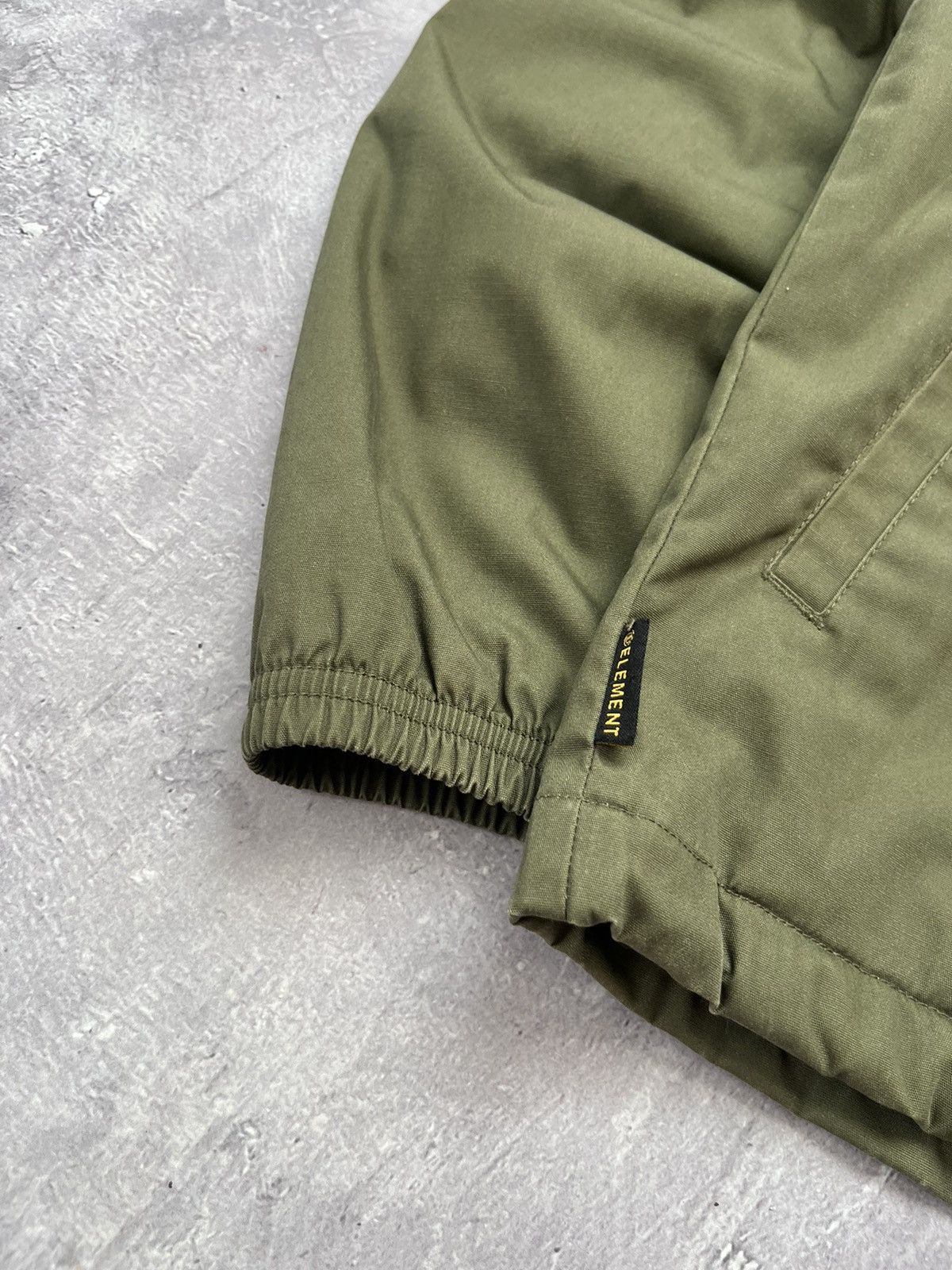 Element Vintage Element Windbreaker Hooded Zip Loght Jacket Green Size US S / EU 44-46 / 1 - 2 Thumbnail