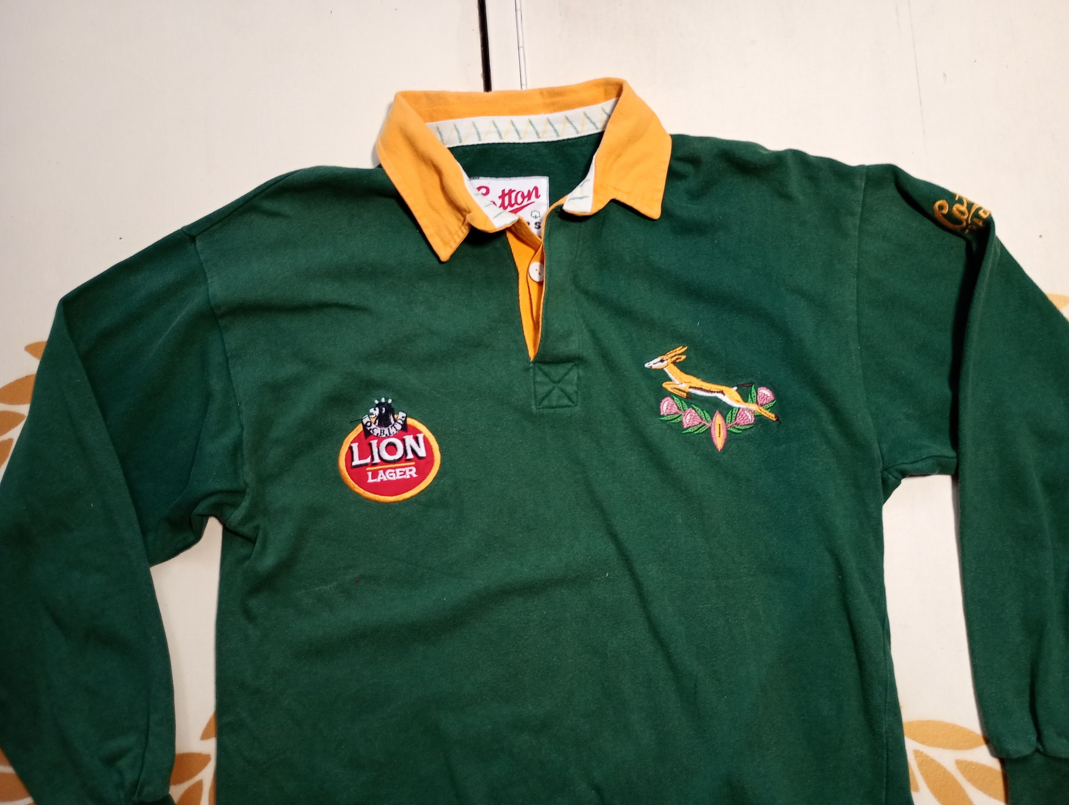 Cotton Traders × Vintage Cotton Traders SA Rugby Shirt 1992-1995 Size US M / EU 48-50 / 2 - 4 Thumbnail