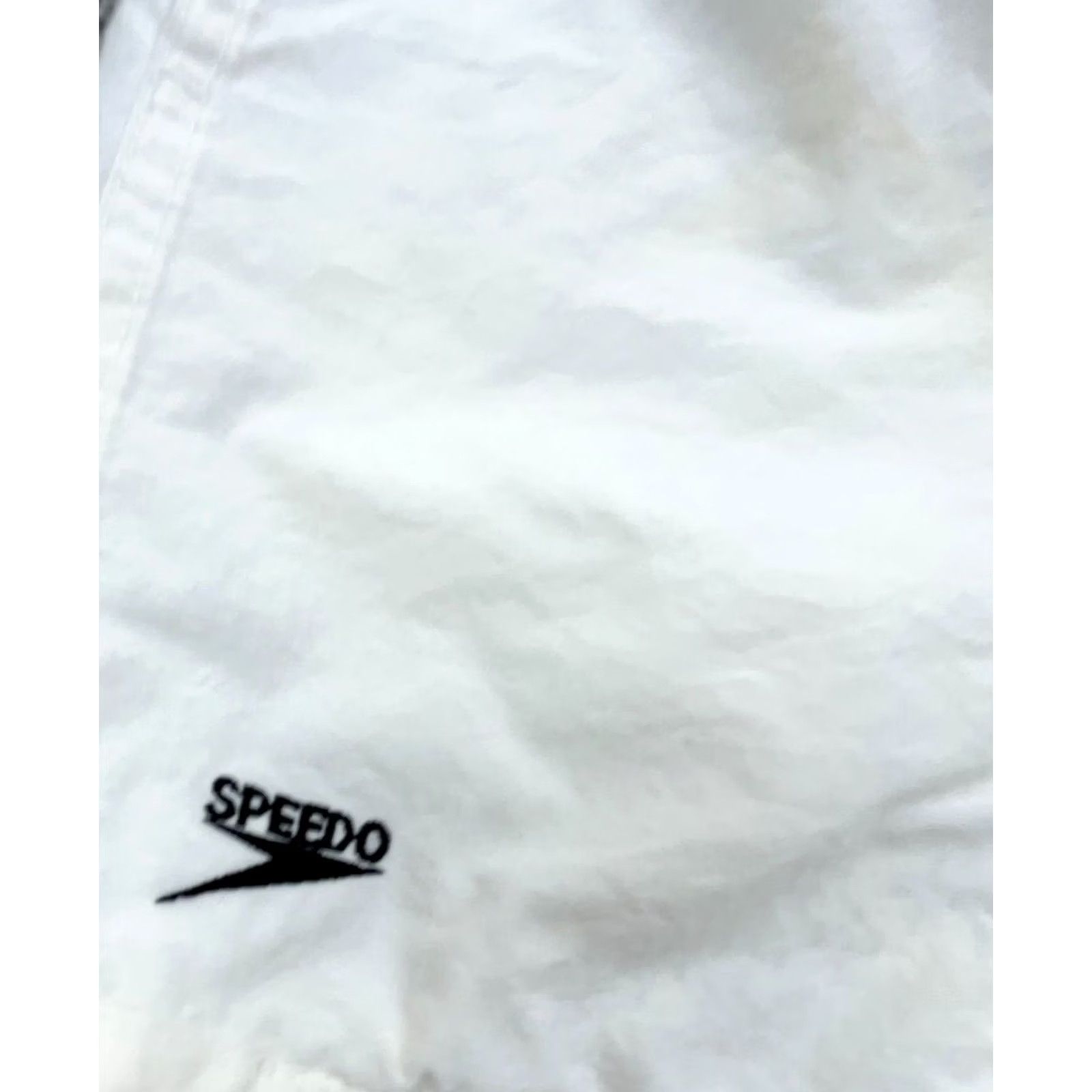 Speedo VINTAGE Speedo White Figure Skating Shorts Women XS Small 1989 World Tour Champs 80s USA Size 32" / US 10 / IT 46 - 5 Thumbnail
