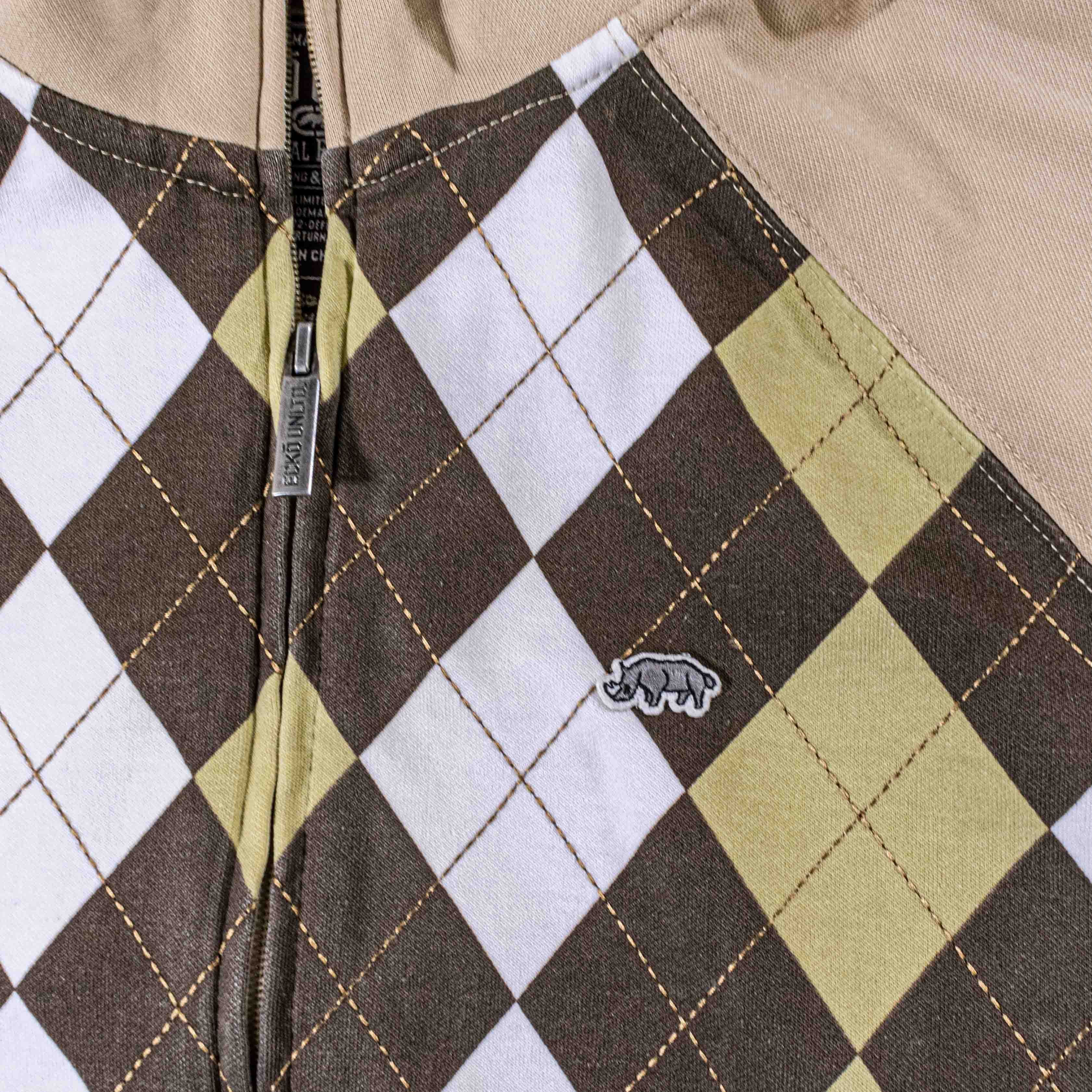 Ecko Unltd. Ecko Unltd Argyle Golf Track Jacket Hip Hop Y2K Zip Up Size US M / EU 48-50 / 2 - 8 Thumbnail