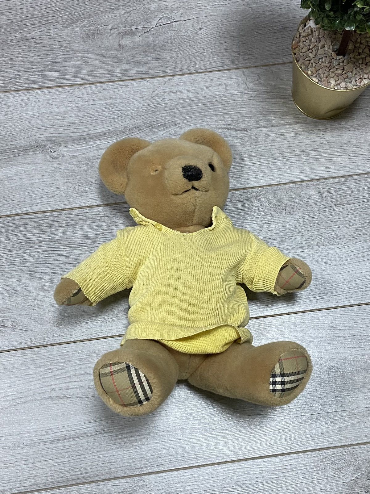 Burberry Burberry vintage Bear nova check toy distressed Size ONE SIZE - 2 Thumbnail
