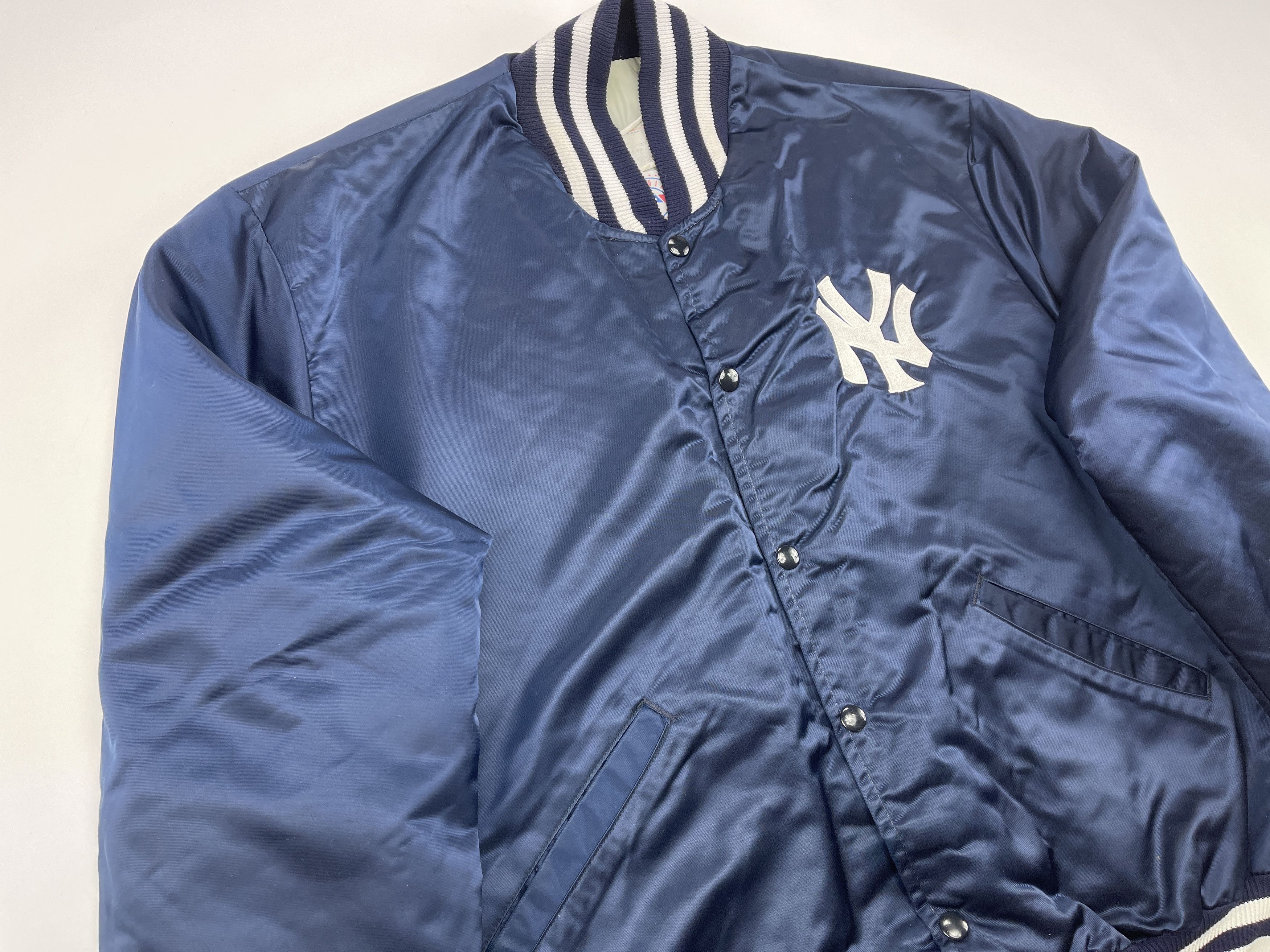 Delong × MLB New York Yankees jacket, DeLong, vintage baseball college XL Size US XL / EU 56 / 4 - 11 Thumbnail
