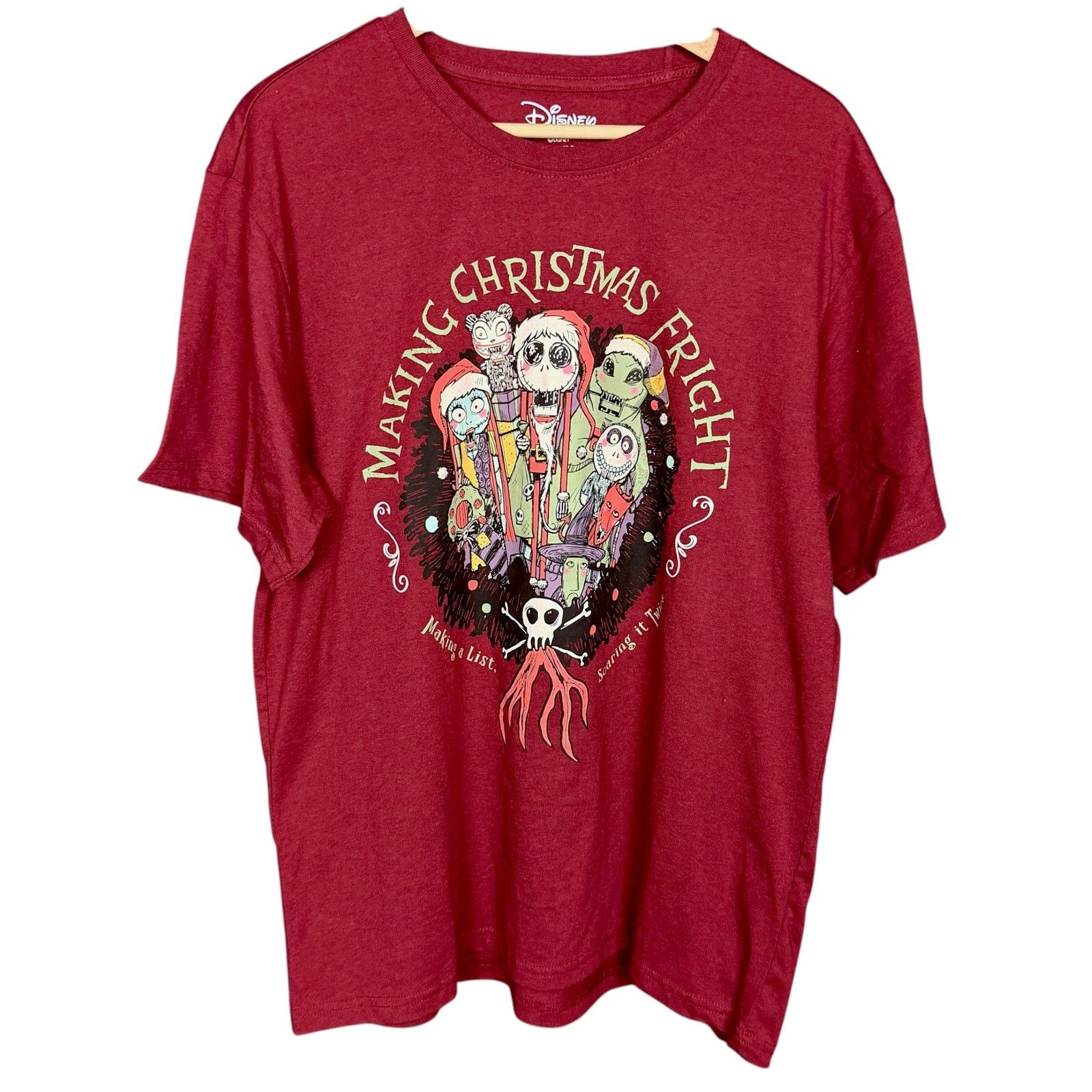 Disney Disney Nightmare Before Christmas Fright Mens XL T-Shirt New Size US XL / EU 56 / 4 - 2 Thumbnail