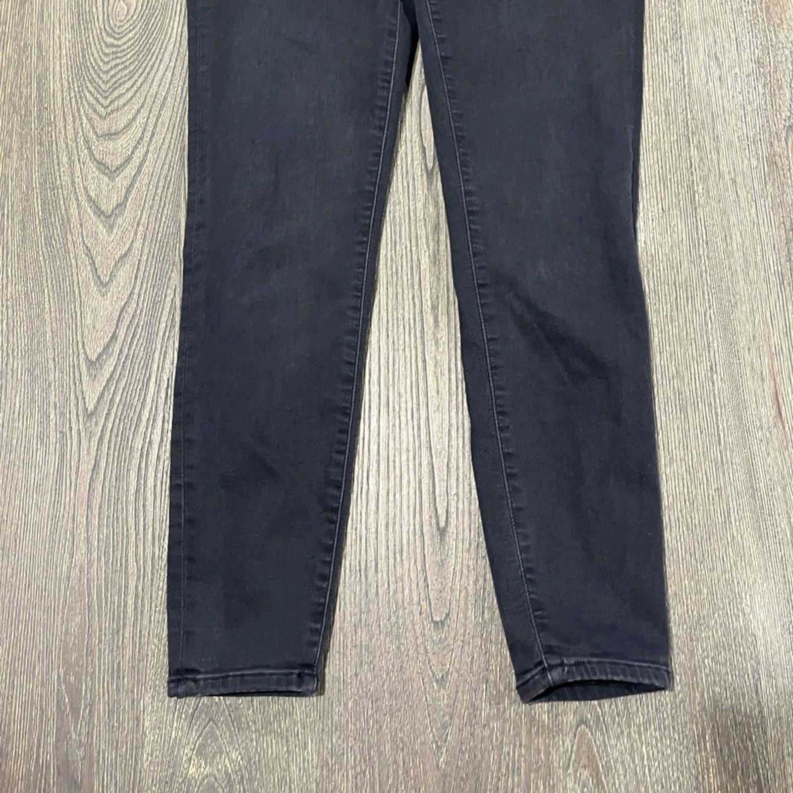 Mavi Mavi Womens Mid Rise Super Skinny Jeans Denim Black Size 6 Size 28" / US 6 / IT 42 - 8 Thumbnail