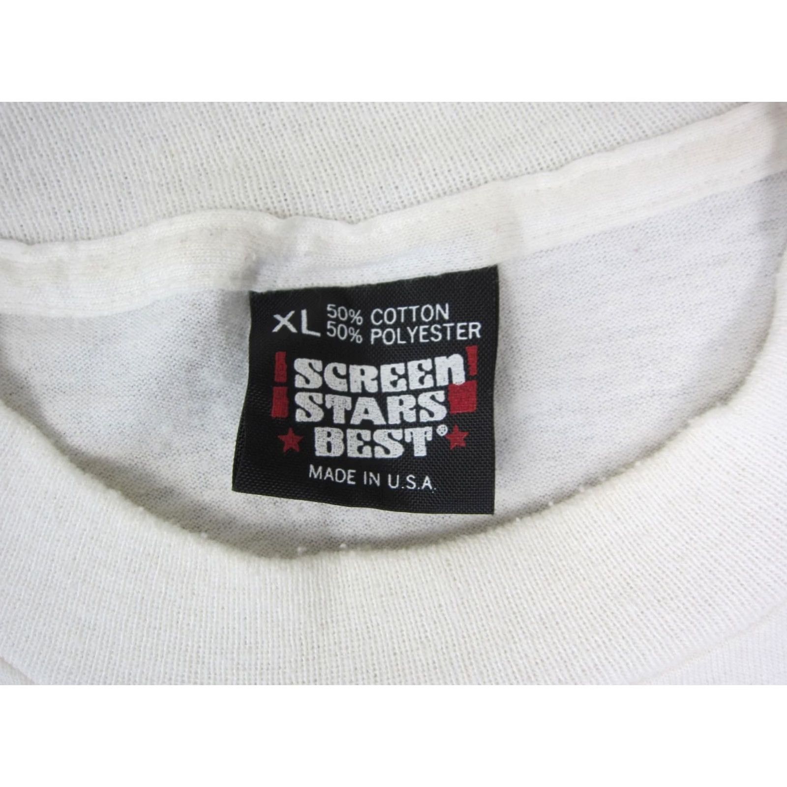 Vintage VINTAGE Quad-City Times Bix 7 Shirt Mens Extra Large XL White USA 90s Size US XL / EU 56 / 4 - 5 Thumbnail