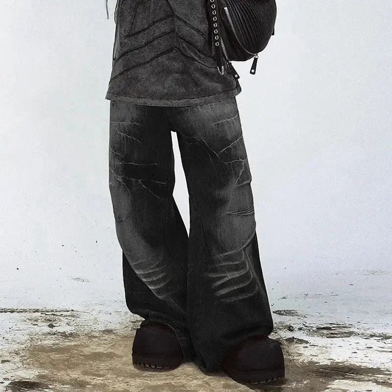 Japanese Brand Streetwear Lightning Crack Casual Jeans Size US 32 / EU 48 - 3 Thumbnail
