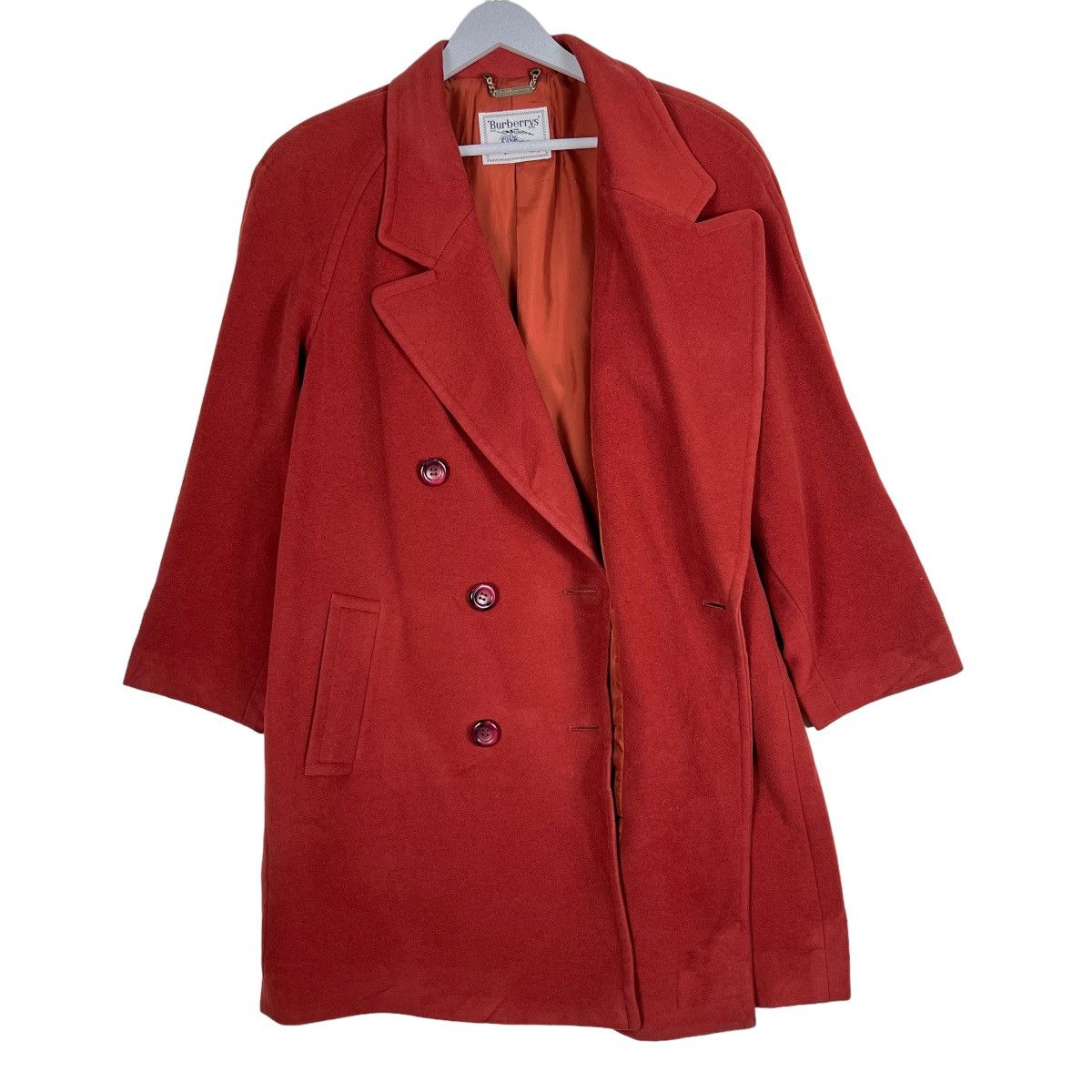 Burberry 🔥 BURBERRY DOUBLE BREAST WOOL COAT Size US M / EU 48-50 / 2 - 9 Thumbnail