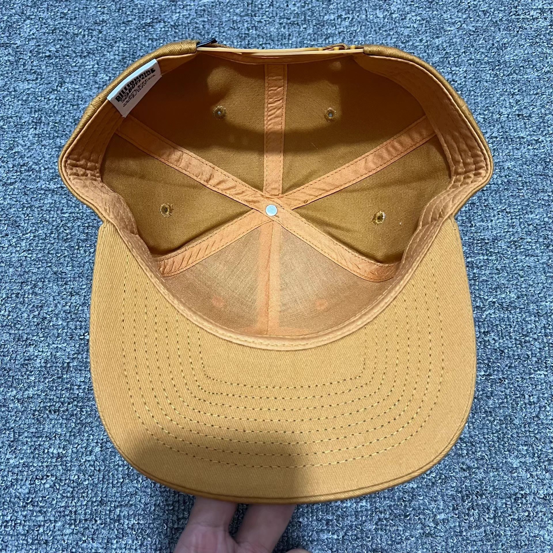 Billionaire Boys Club BBC Astronaut Single-Line Logo Flat Brim Baseball Cap Q7 Size ONE SIZE - 2 Thumbnail