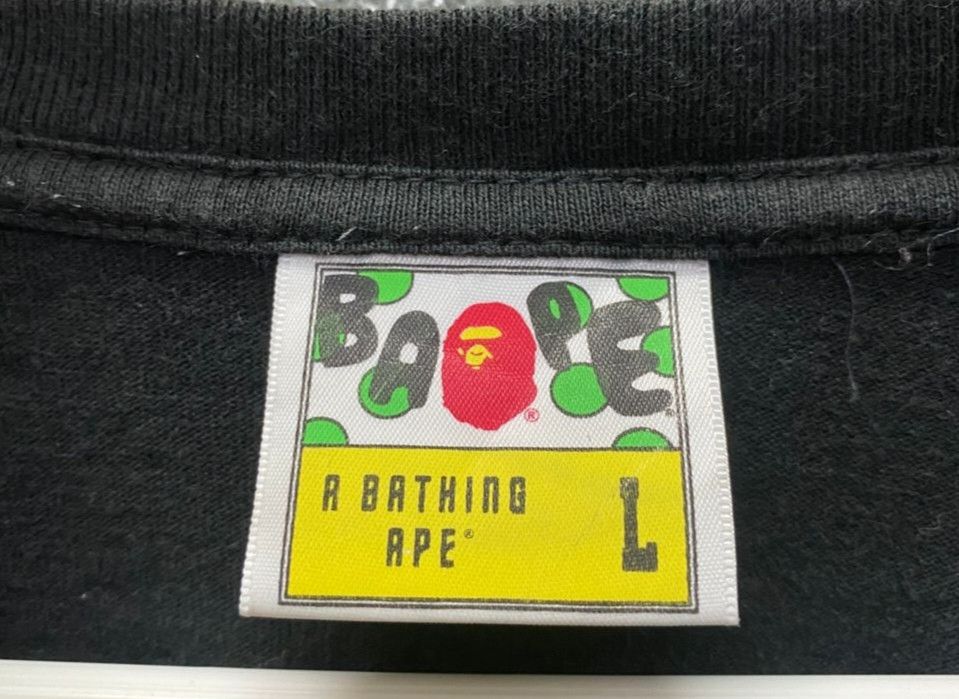 Bape 💥Best Offer💥Vintage A Bathing Ape x Baby Milo Tshirt Size US L / EU 52-54 / 3 - 10 Thumbnail