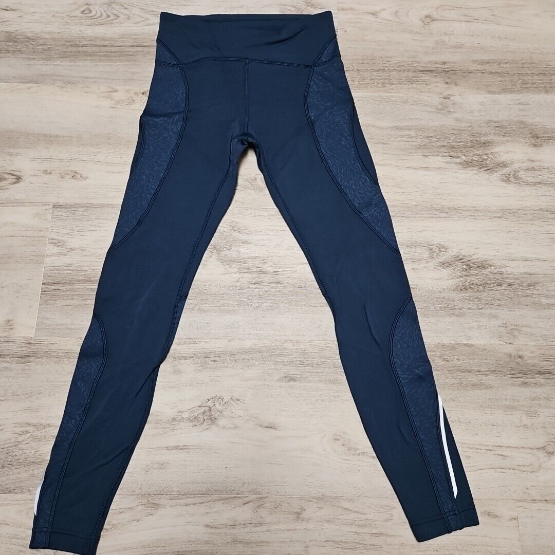 Lululemon Lululemon Cold Pacer Hi Rise Tights Womens 4 Night Diver Noc Size 27" / US 4 / IT 40 - 3 Thumbnail
