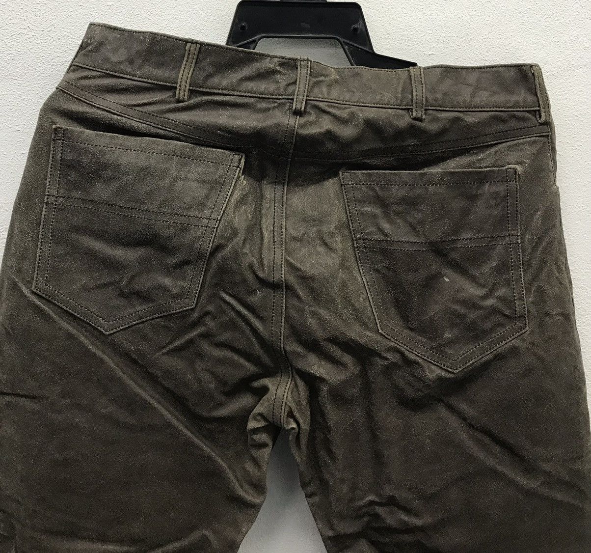 Katharine Hamnett London × Leather × Vintage Vintage Katharine Hamnett London Leather Pants Size US 32 / EU 48 - 4 Thumbnail