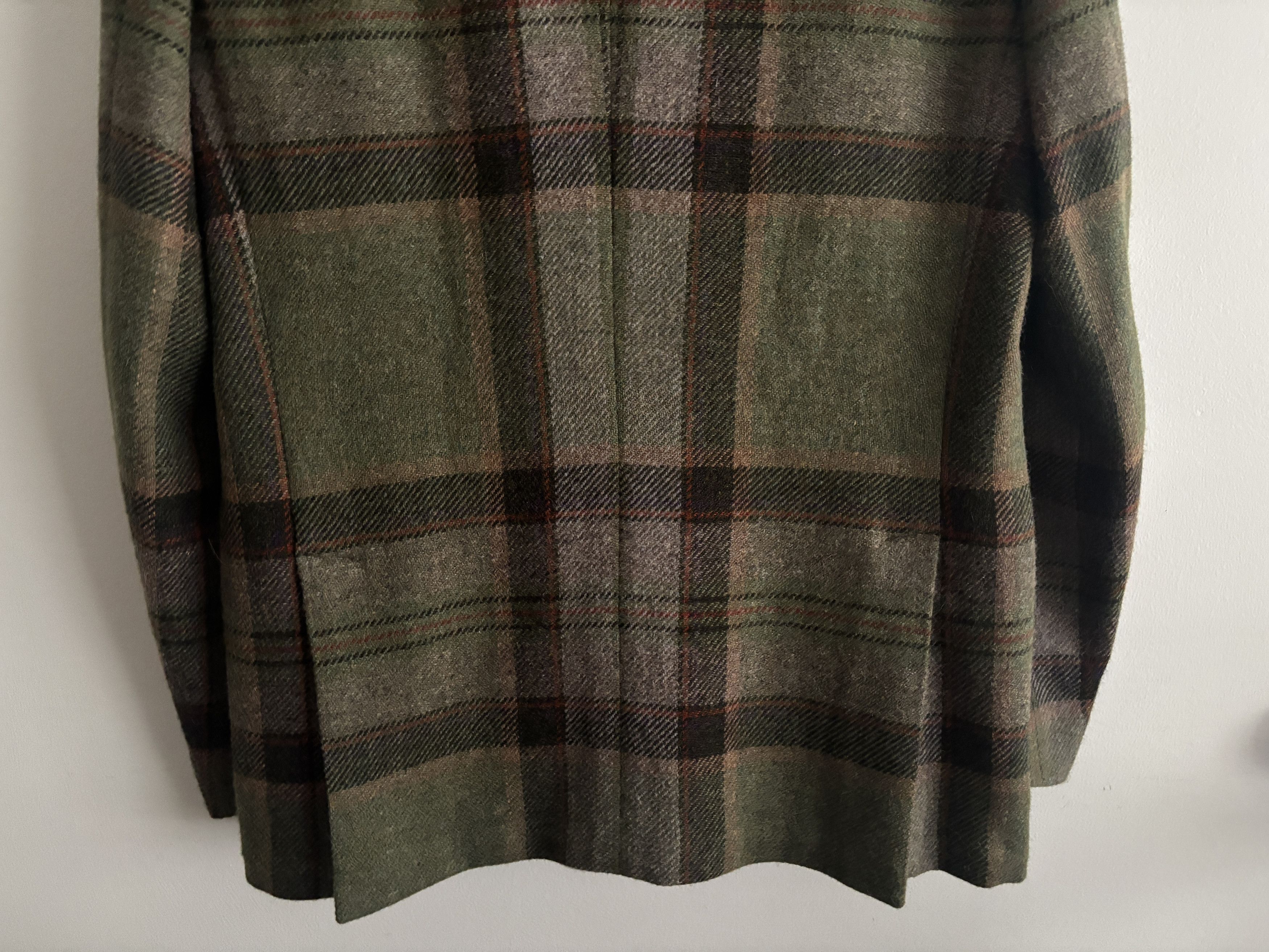 Polo Ralph Lauren $998 Blanket Plaid Wool Alpaca Tweed Sport Coat Mi Italy Size 44L - 11 Thumbnail