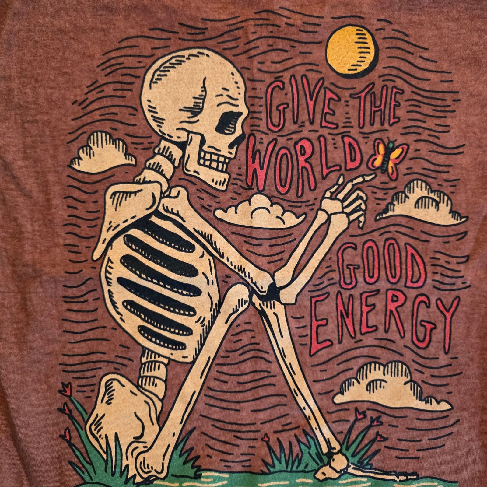 Other Thrift Shop Exchange Skeleton Graphic Tee SMALL 100% Cotton Size US S / EU 44-46 / 1 - 5 Thumbnail