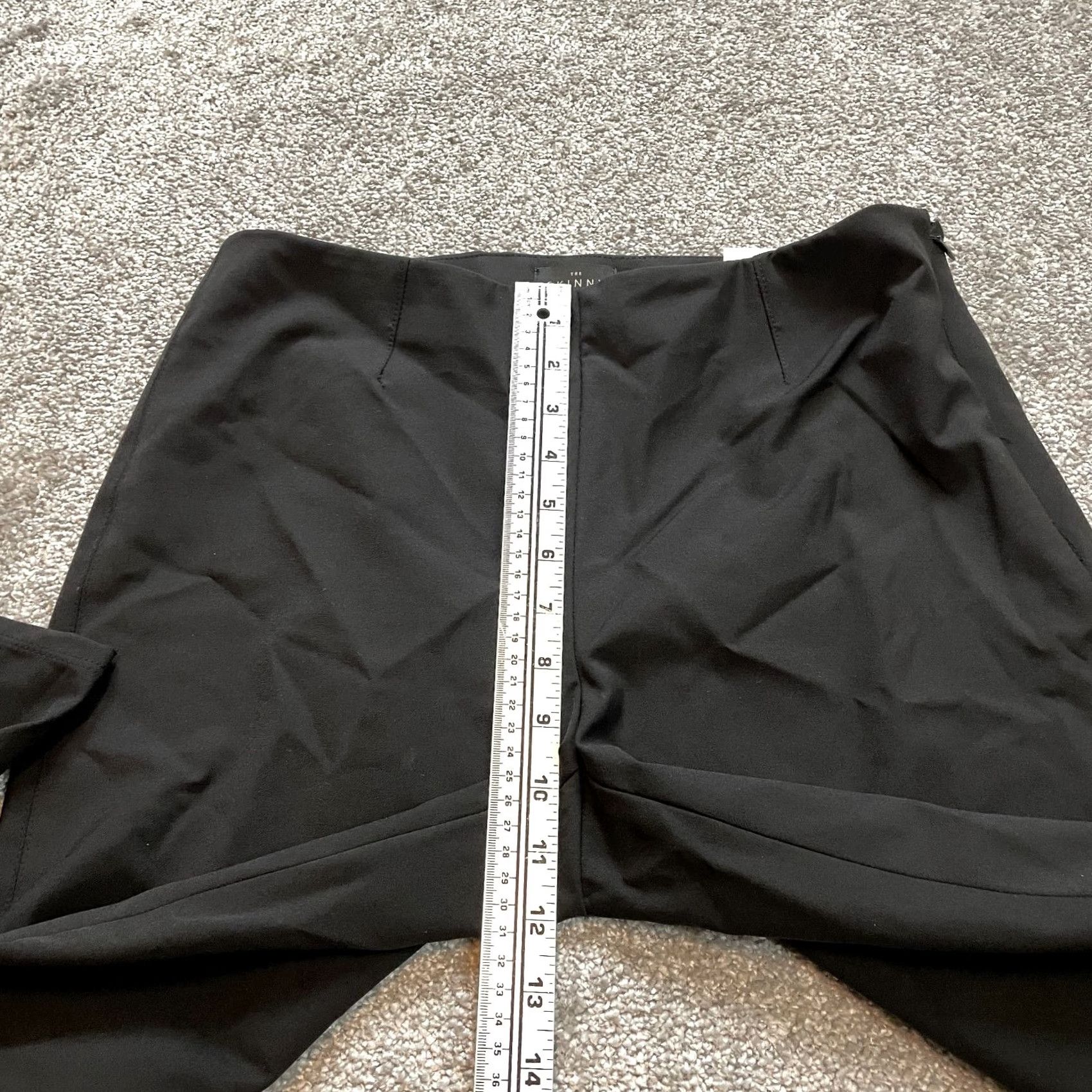 White House Black Market White House Black Market The Skinny Ankle Pants Womens 8 Black Casual Flex 30x28 Size 30" / US 8 / IT 44 - 4 Thumbnail