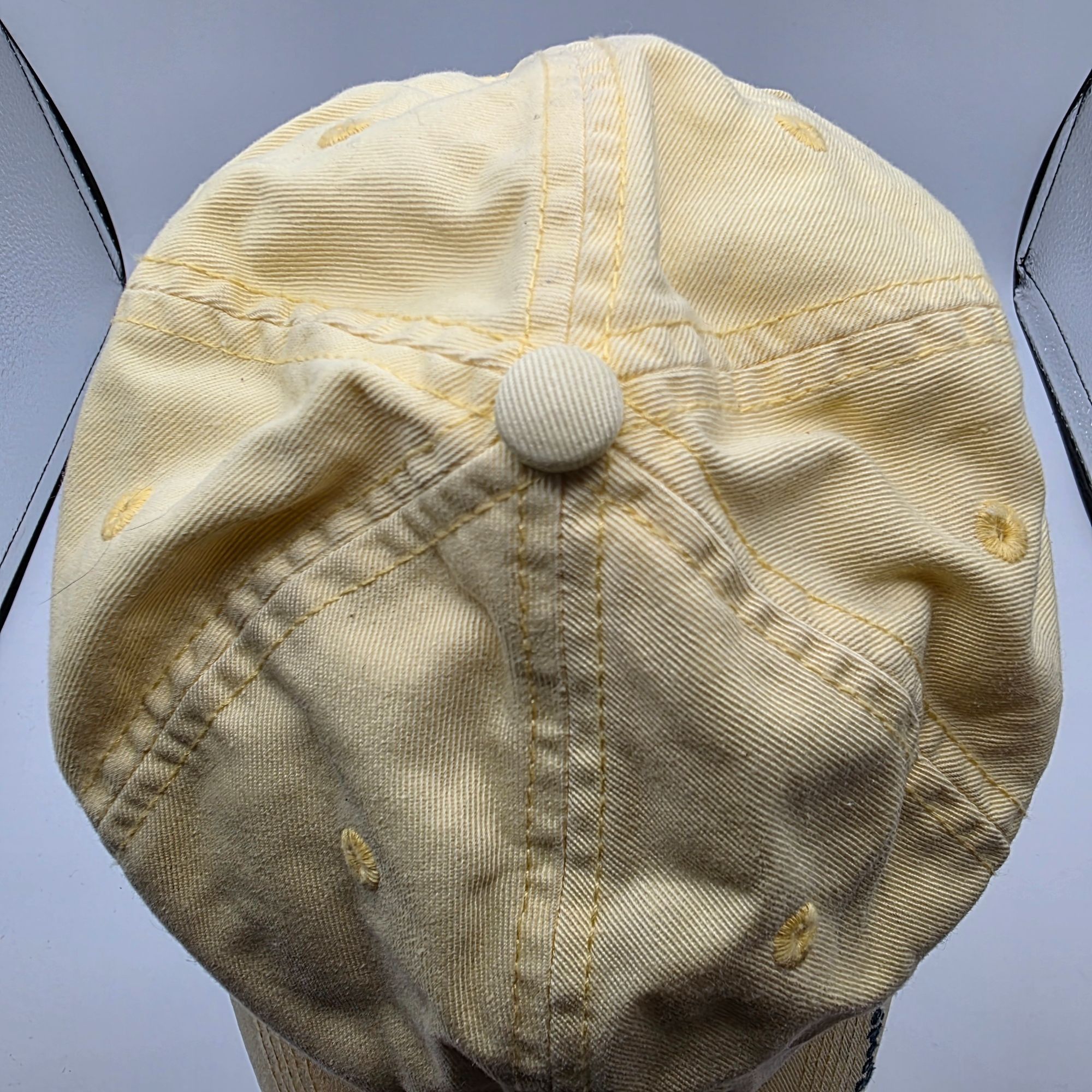 Life is Good Life Is Good Yellow Baseball Cap Hat Adirondack Chair Design Size ONE SIZE - 7 Thumbnail