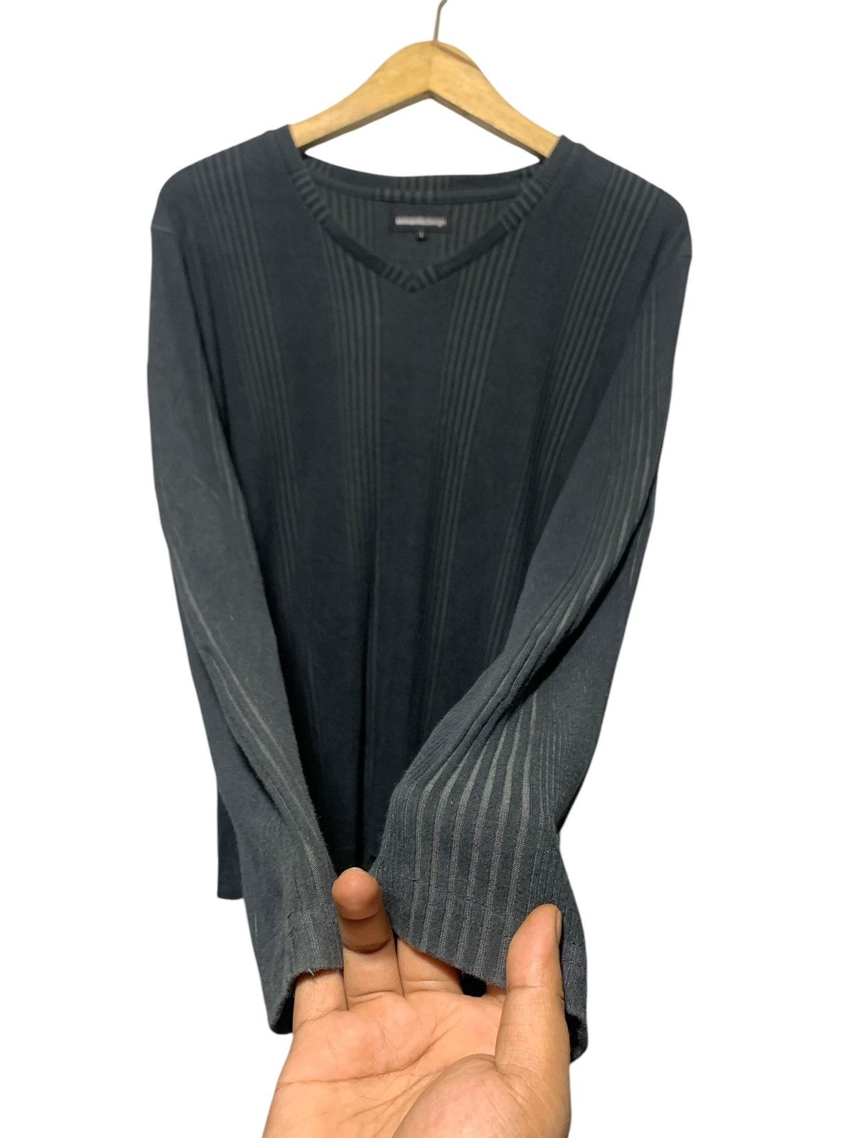 If Six Was Nine 2000s Semantic Design thermal longsleeve punk LGB styled Size US M / EU 48-50 / 2 - 2 Thumbnail
