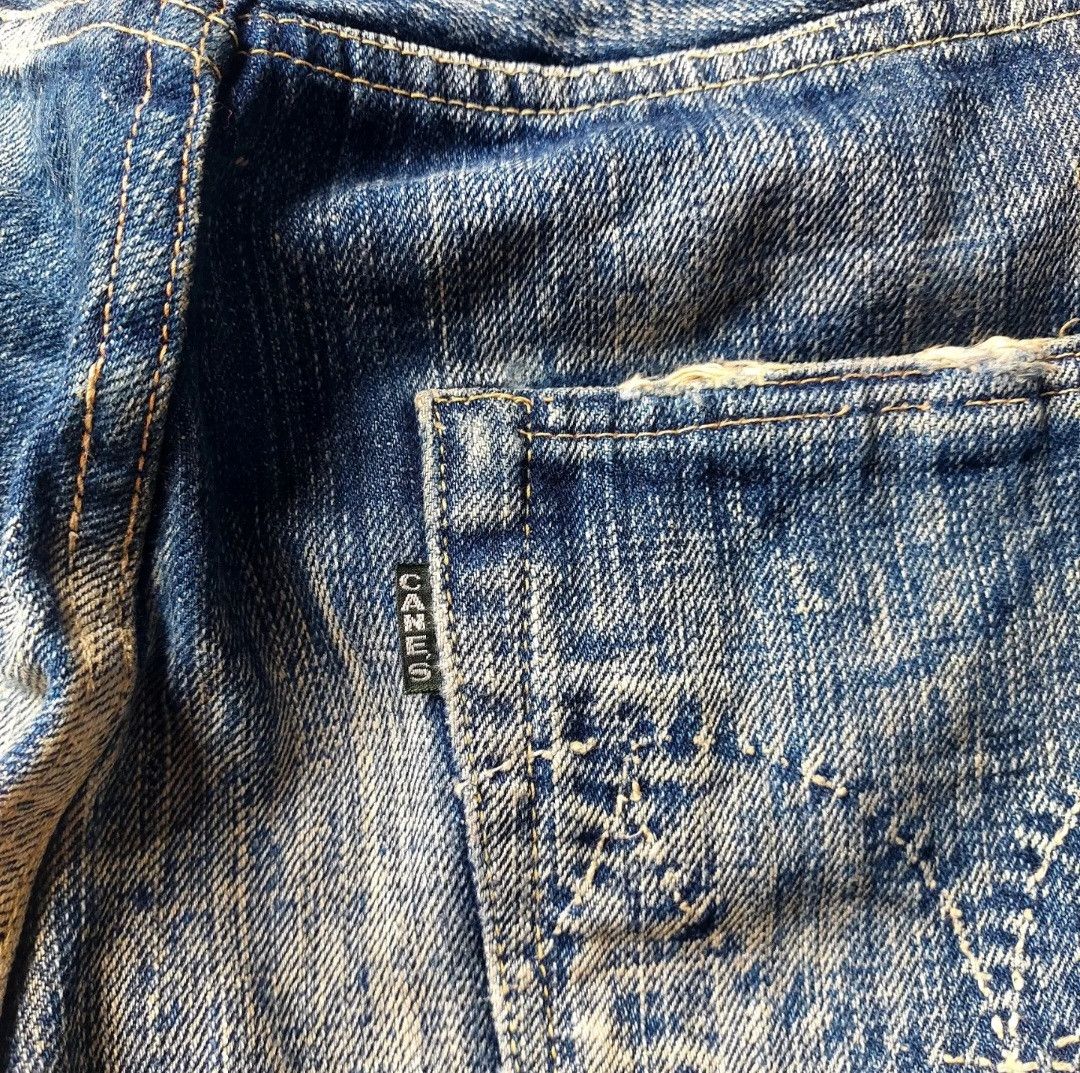 Japanese Brand Vtg SUGAR CANE Hawaii Aloha Denim Selvedge Jeans Size US 32 / EU 48 - 15 Thumbnail