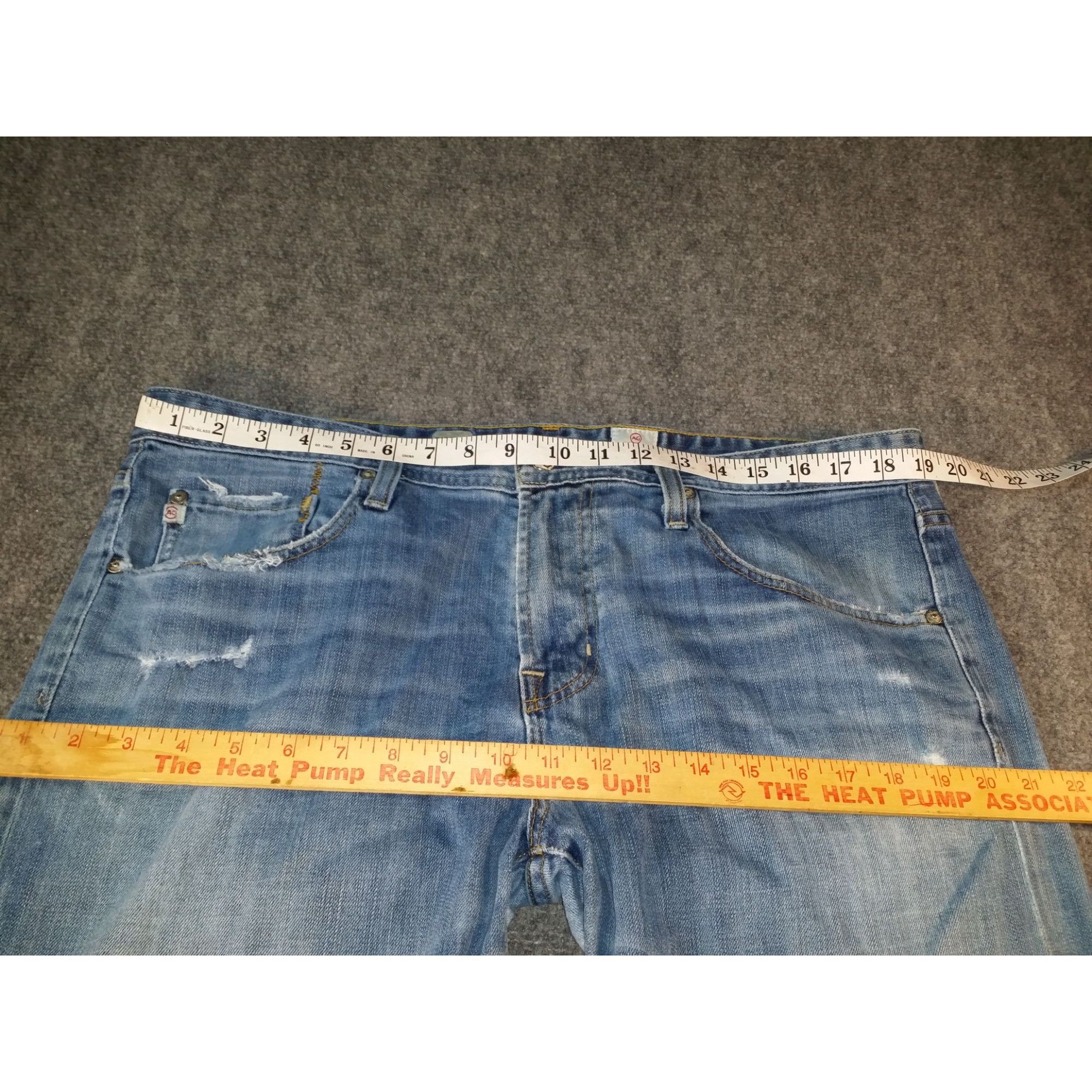 AG Adriano Goldschmied AG Adriano Goldschmied Matchbox Jeans Men Sz 38 Blue Denim M Size US 38 / EU 54 - 5 Thumbnail