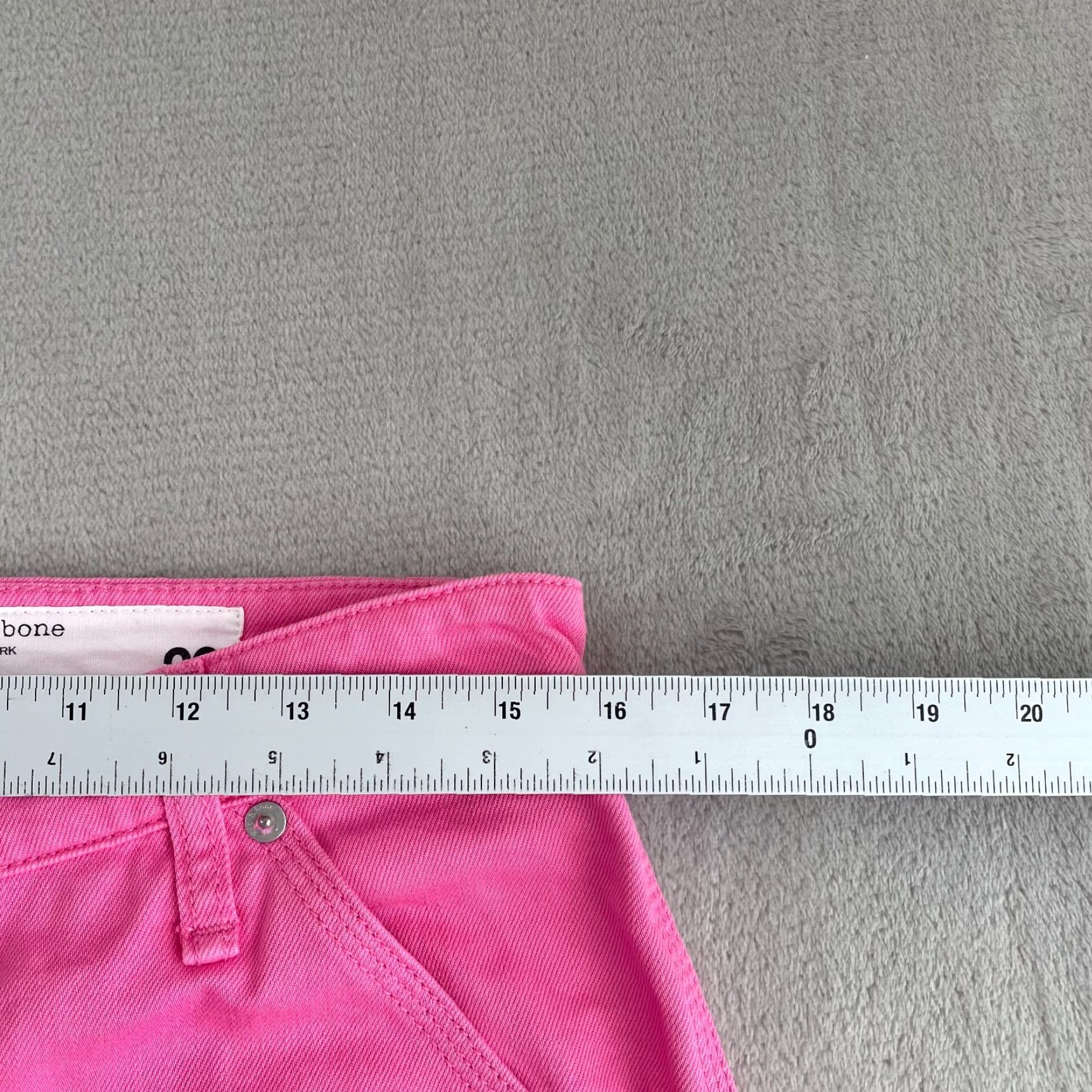 Rag & Bone Rag & Bone Sid Carpenter Jeans Women 30 Pink Wide-Leg Vintage No Size 30" / US 8 / IT 44 - 7 Thumbnail
