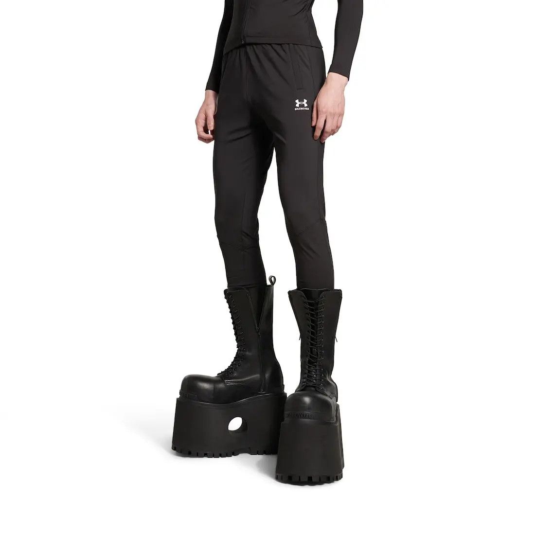 Balenciaga × Under Armour o1bcso1str0426 Under Armour® Sweatsuit Pant in Black/White Size US 30 / EU 46 - 5 Thumbnail