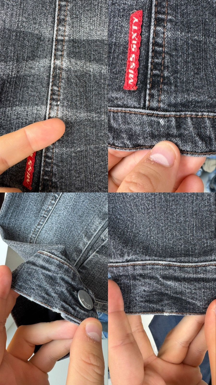 Miss Sixty Miss Sixty Y2K Women's Denim Jacket Made in Italy Size M / US 6-8 / IT 42-44 - 25 Thumbnail