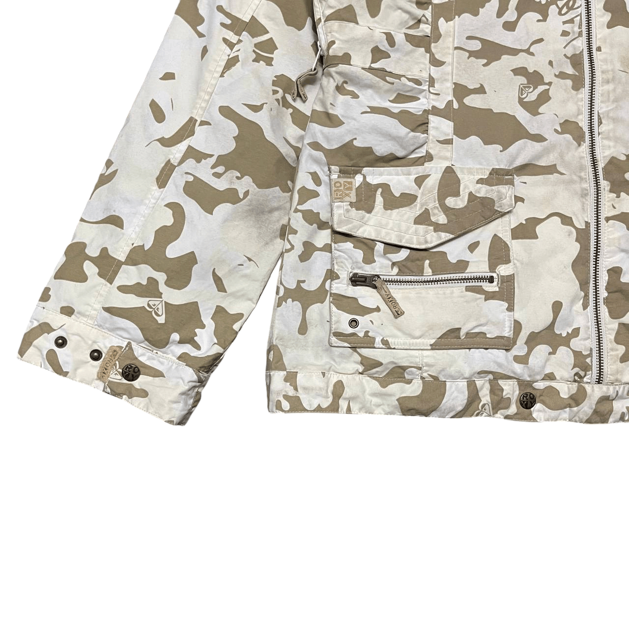 Quiksilver Vintage Roxy Limited Snow Jacket Camo Size US L / EU 52-54 / 3 - 3 Thumbnail
