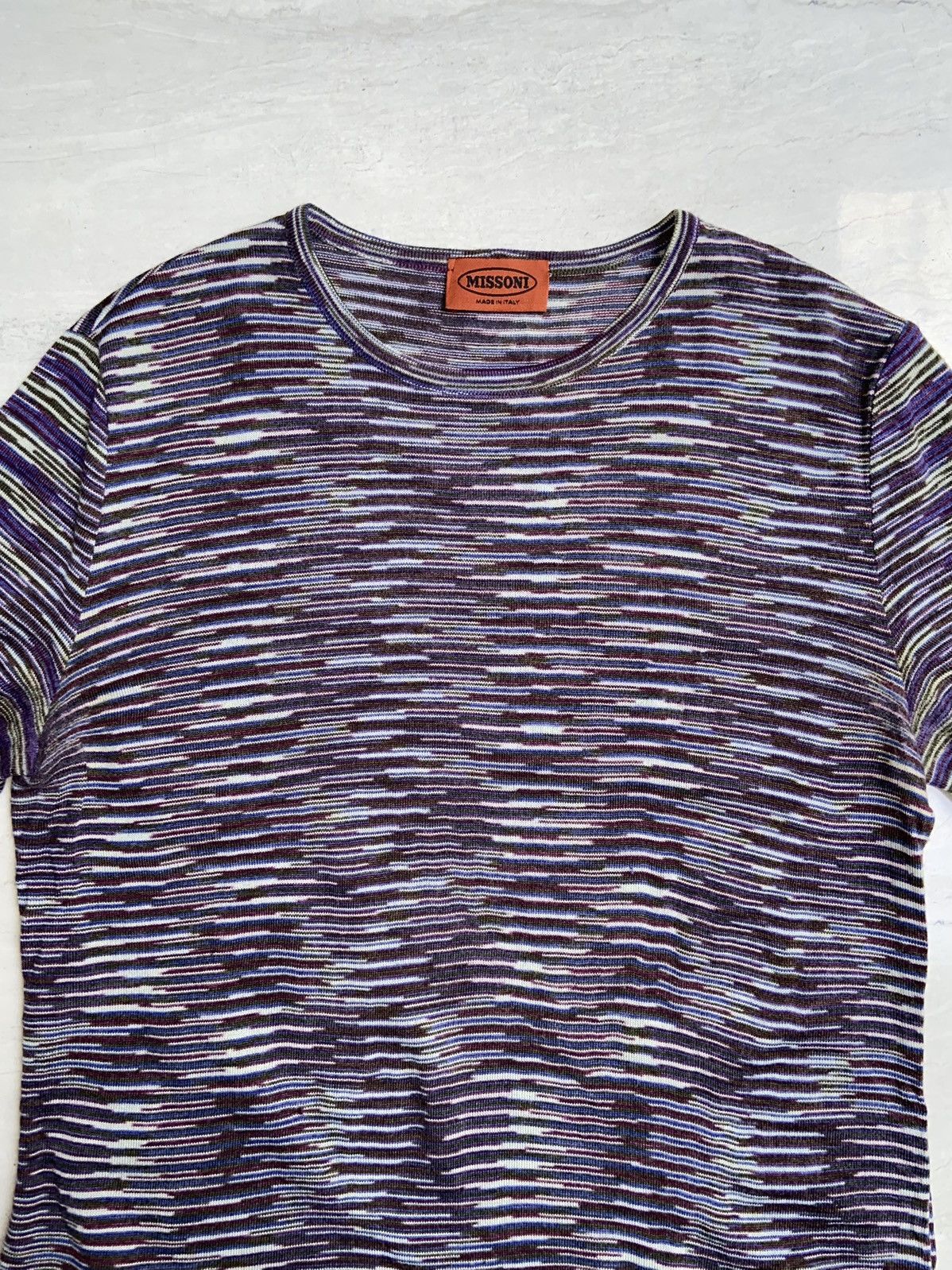 Missoni MISSONI Striped T-shirt Size US XS / EU 42 / 0 - 8 Thumbnail