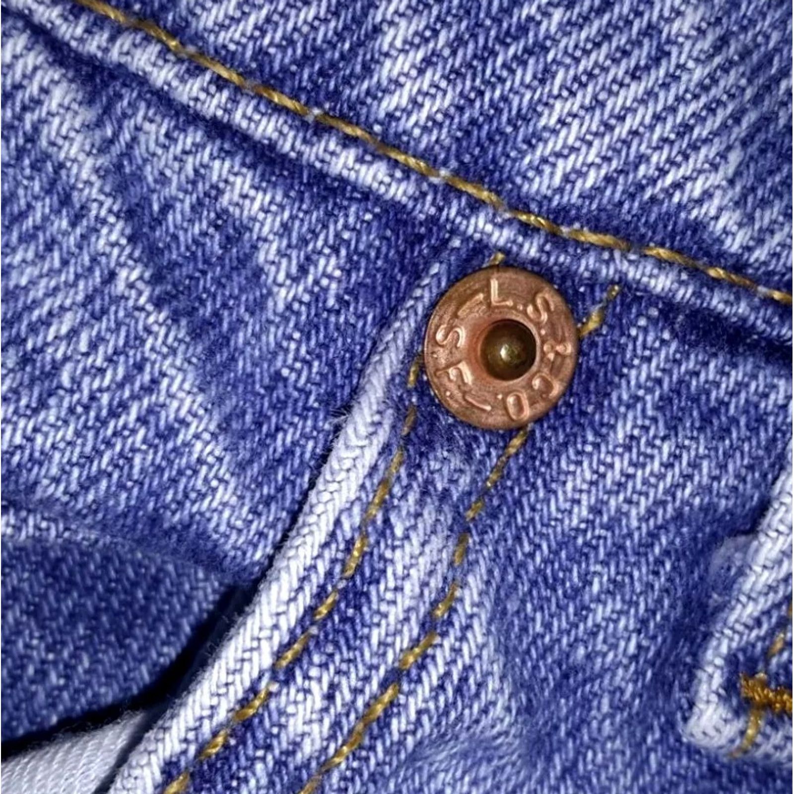 Vintage VINTAGE Levis 517 orange tab jeans Mens light wash 40x32 made in the USA 1980s Size US 40 / EU 56 - 7 Thumbnail