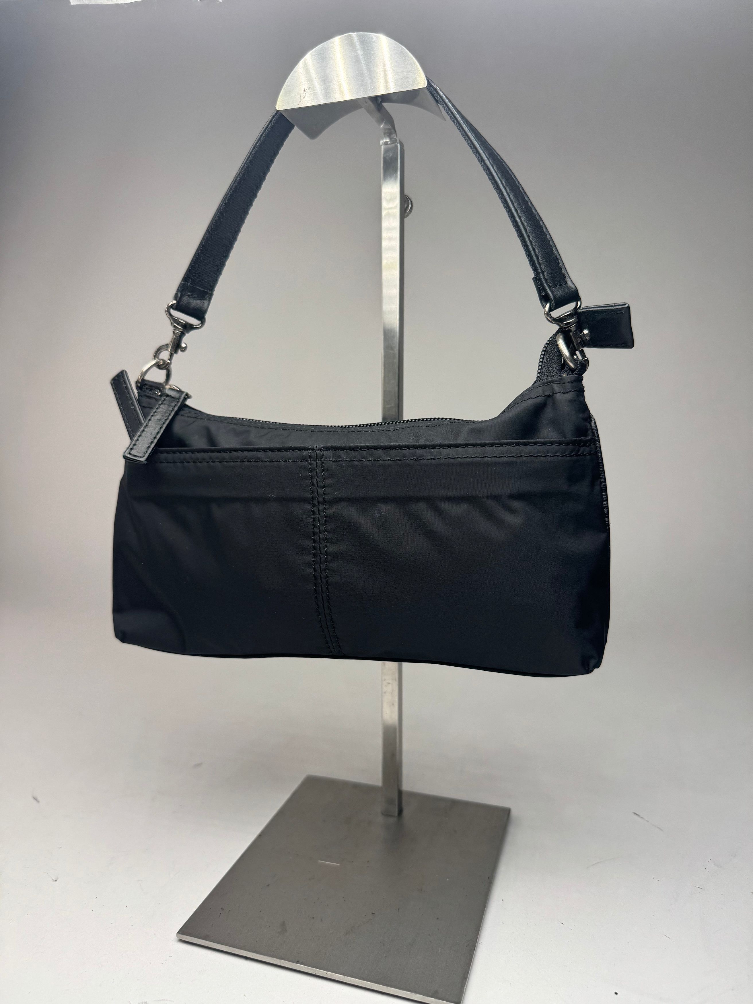 Issey Miyake Vintage Canvas Leather bag black Size ONE SIZE - 1 Thumbnail