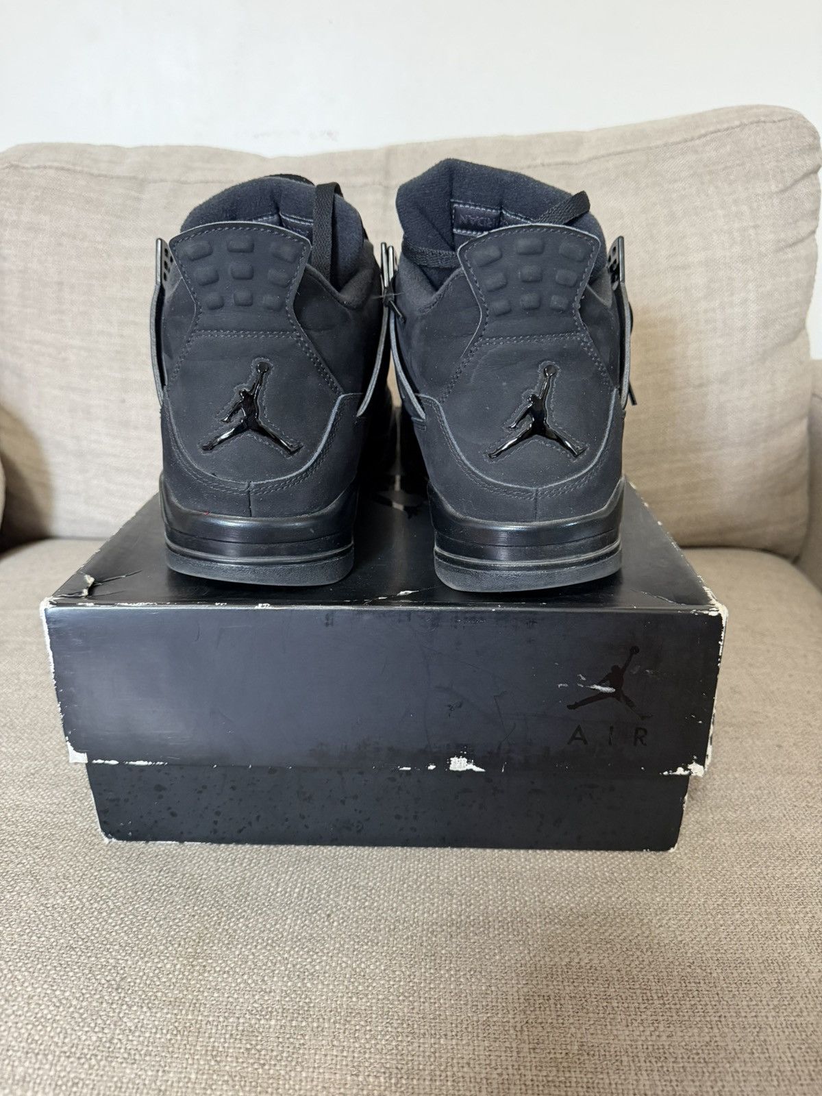 Jordan Brand Jordan 4 Black cat 2020 Size US 13 / EU 46 - 3 Thumbnail