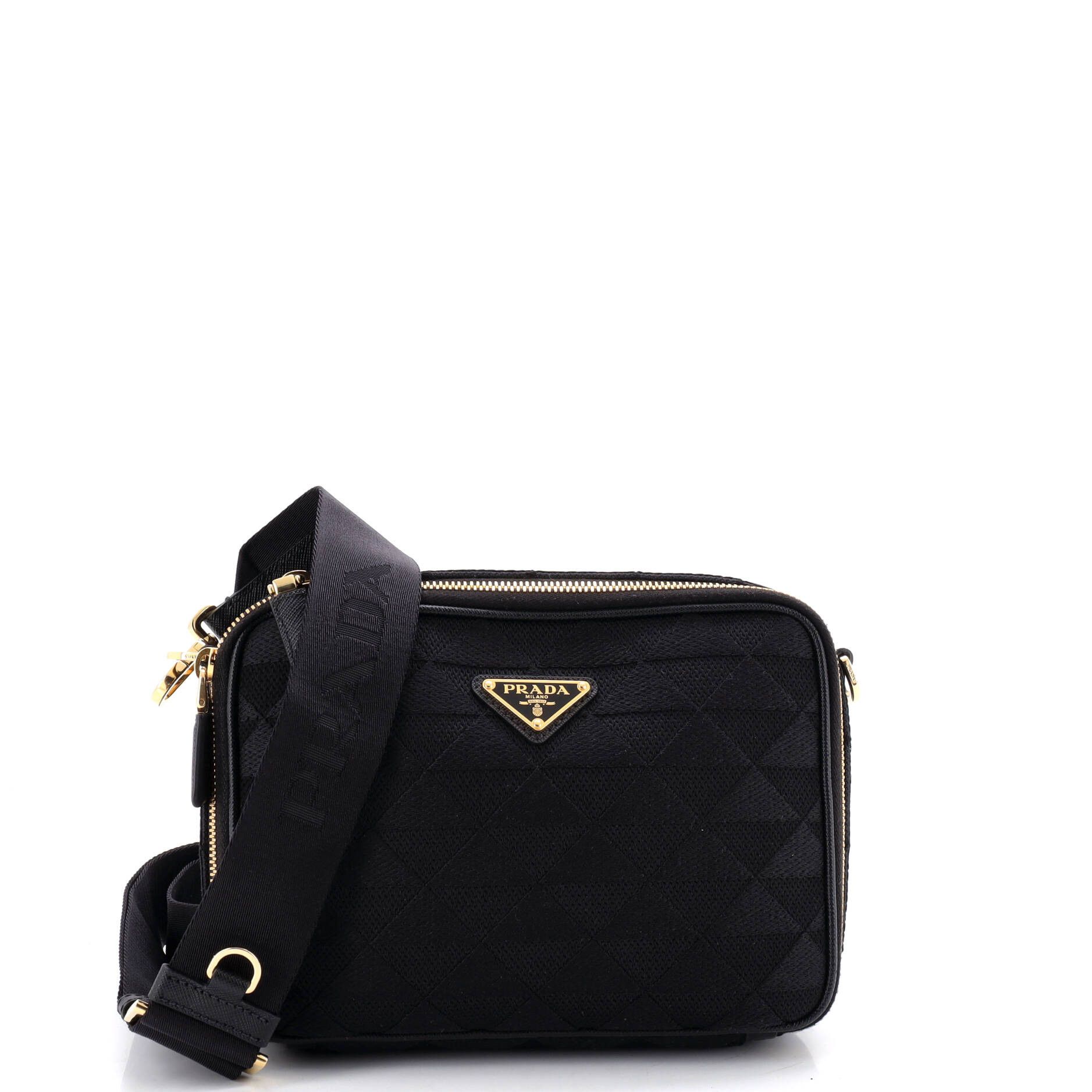Prada Symbole Zip Around Shoulder Bag Size ONE SIZE - 1 Thumbnail