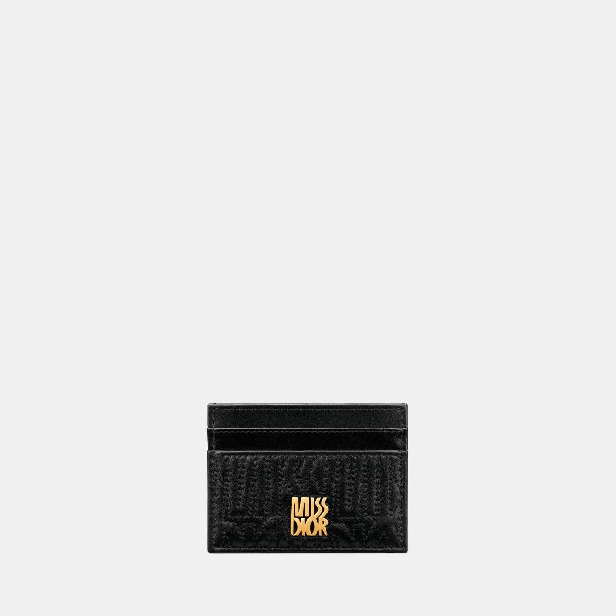 Dior o1bcso1str0226 Size:OS/ Freesia Card Holder in Black Size ONE SIZE - 1 Thumbnail