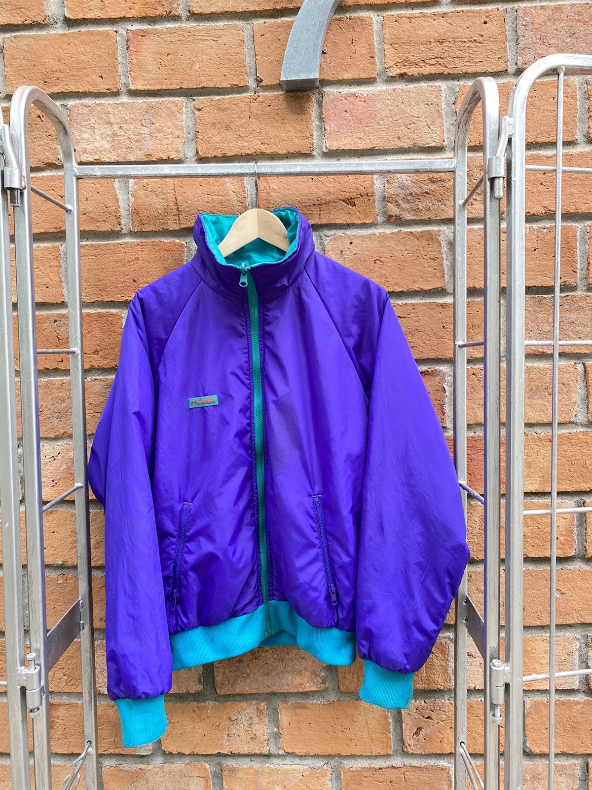 Columbia Columbia vintage nylon bomber jacket Size US M / EU 48-50 / 2 - 1 Thumbnail