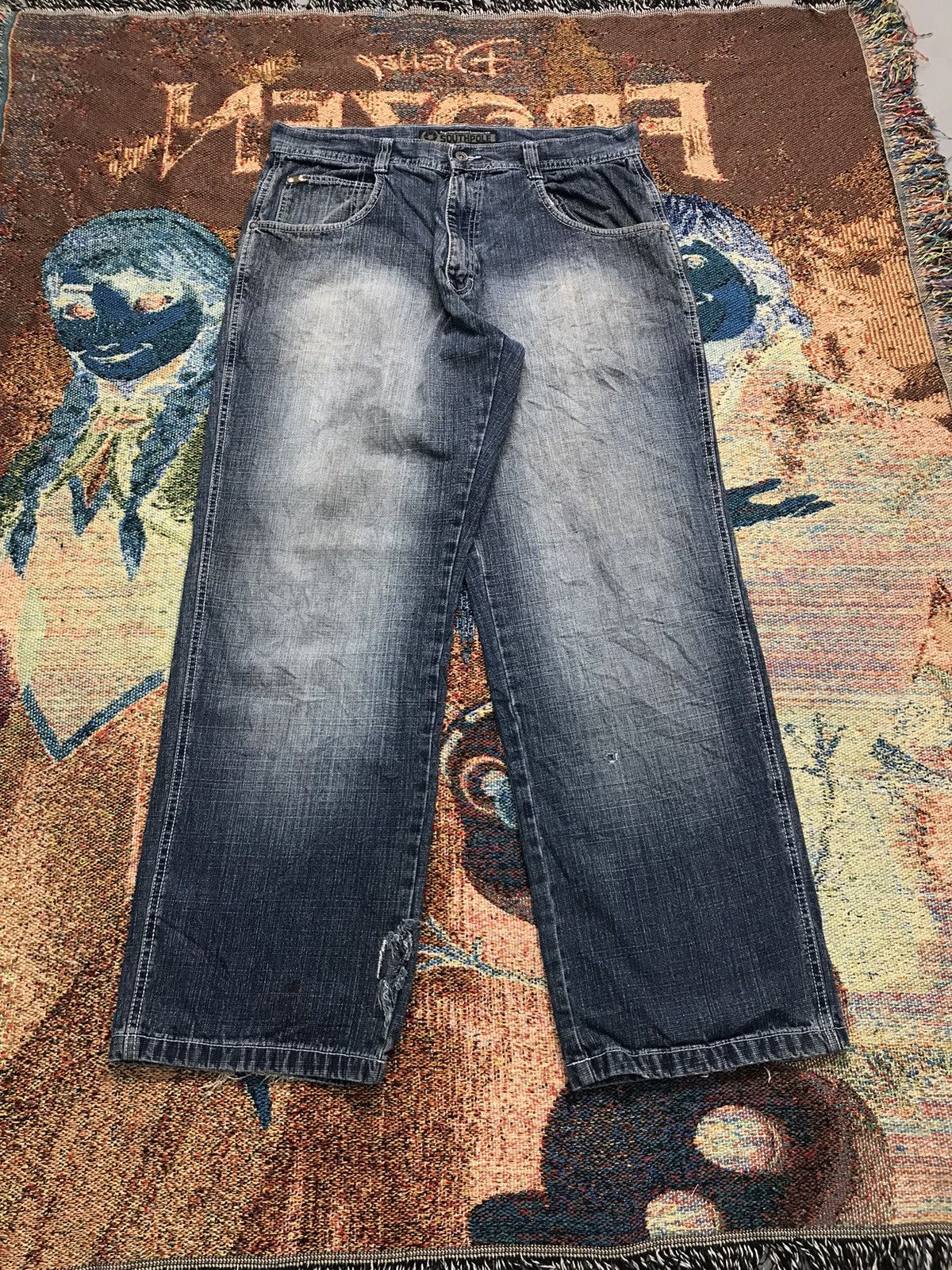 Southpole Vintage Southpole damaged denim Size US 36 / EU 52 - 1 Thumbnail