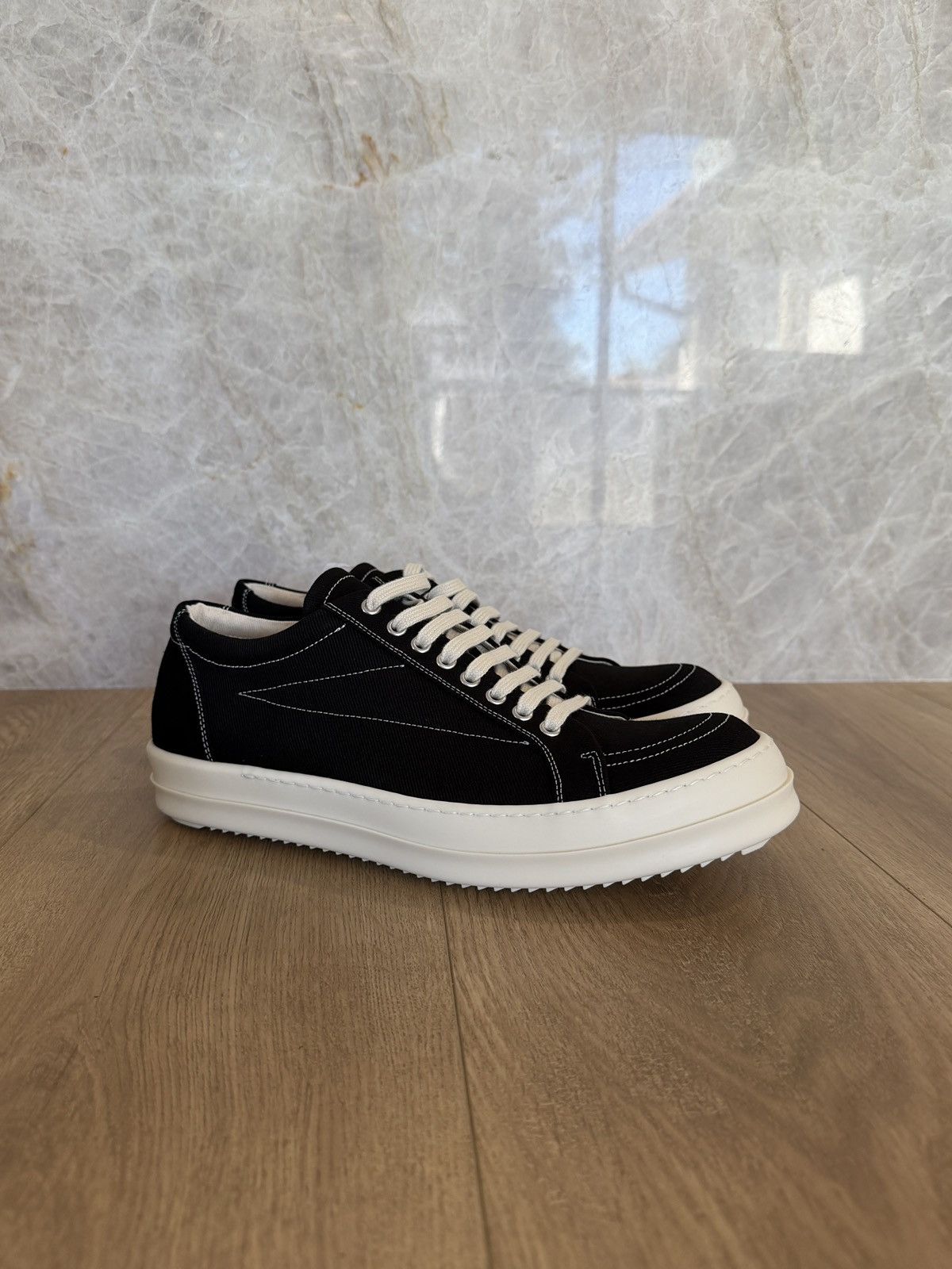 Rick Owens RICK OWENS DRKSHDW VINTAGE SNEAKER Size US 11 / EU 44 - 2 Thumbnail