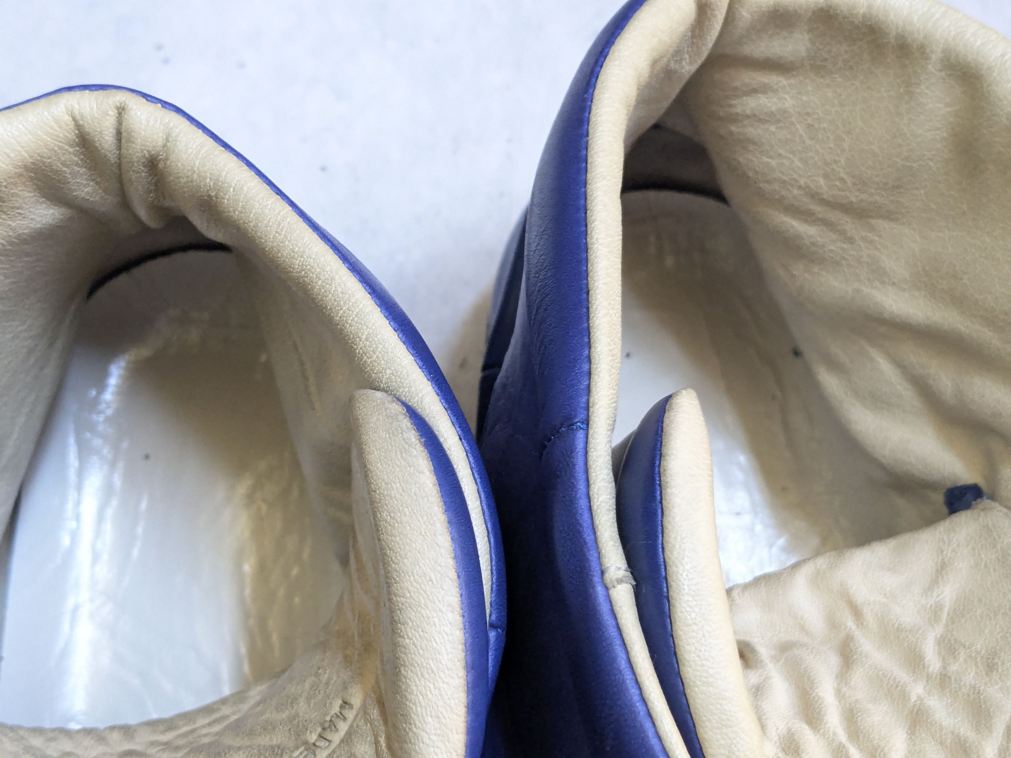 Maison Margiela Maison Margiela Future Blue 12 45 High Tops Leather Size US 12 / EU 45 - 6 Thumbnail