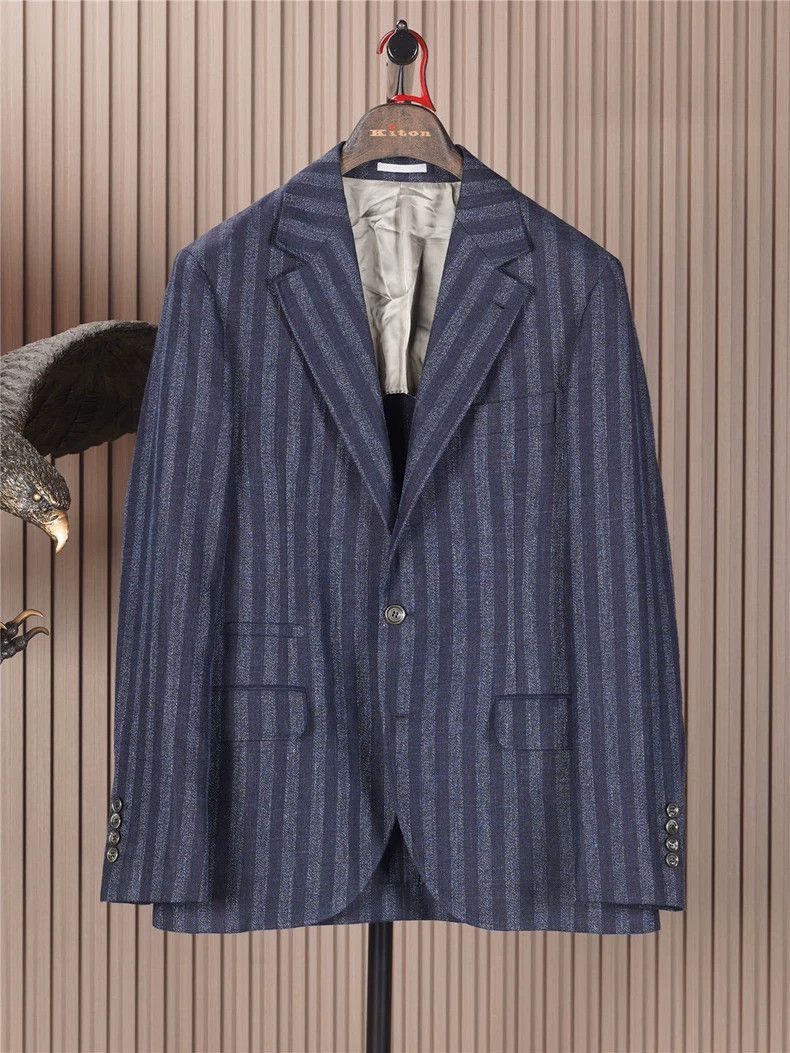 Brunello Cucinelli Alpaca Linen Blazer - dmc