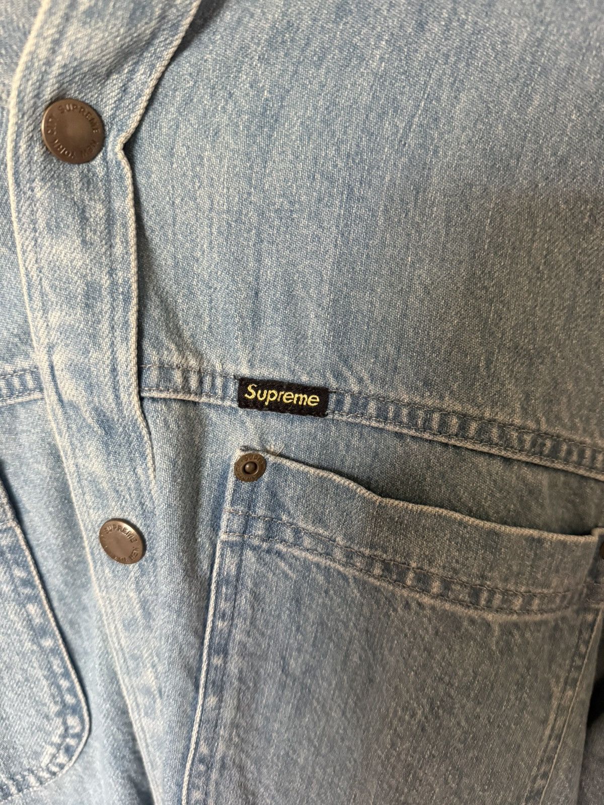 Supreme Supreme Denim Jacket Size US L / EU 52-54 / 3 - 2 Thumbnail