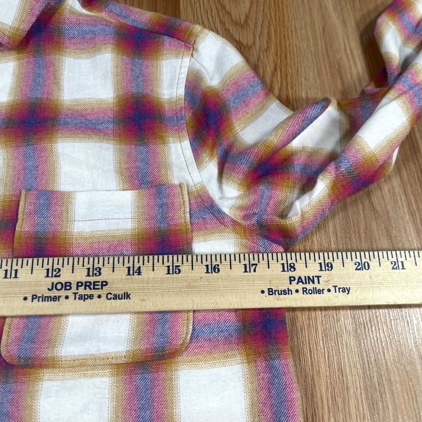 Vintage Aéropostale Shirt Womens XS Plaid Flannel Button-Up Long Sleeve Boyfriend Fit Size XS / US 0-2 / IT 36-38 - 6 Thumbnail