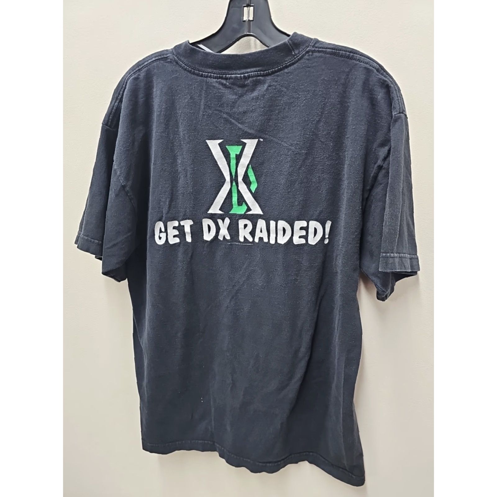 Vintage VINTAGE 1998 DX T-Shirt WWF Large Black Alstyle Apparel & Activewear Men Graphic Tee 90s Wrestling Mens Size US L / EU 52-54 / 3 - 5 Thumbnail
