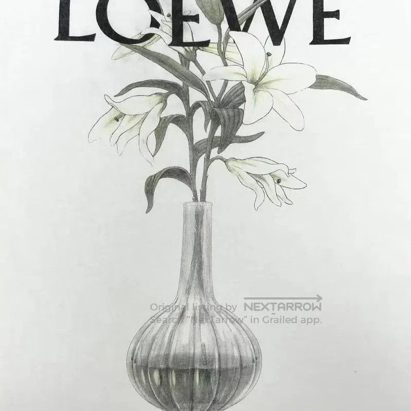 Other Loewe White Floral Logo T-Shirt . Size S / US 4 / IT 40 - 4 Thumbnail