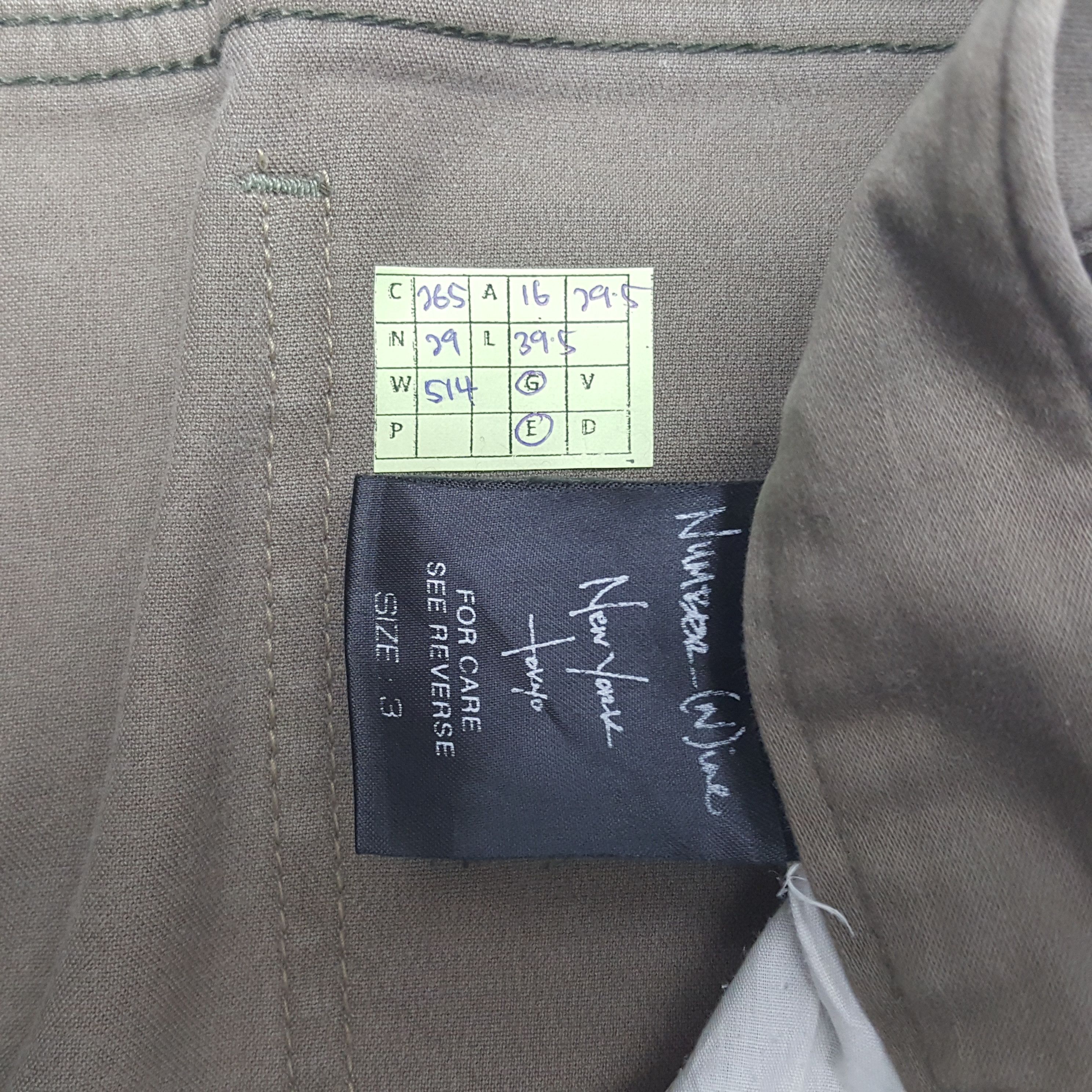 Japanese Brand × Number (N)ine × Vintage Vintage Number (N)ine Japanese Brand Pants Size US 32 / EU 48 - 4 Thumbnail