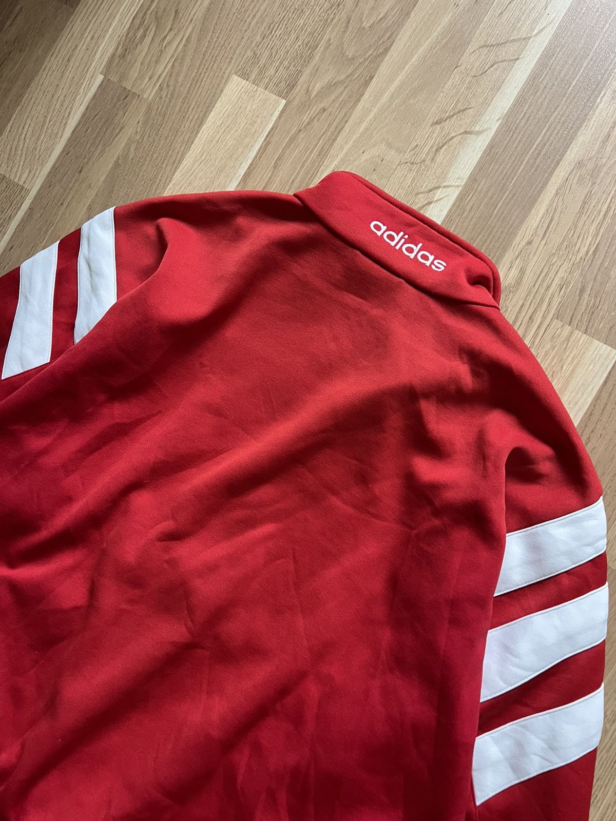 Adidas × Vintage Adidas vintage archive punk track jacket 90s red