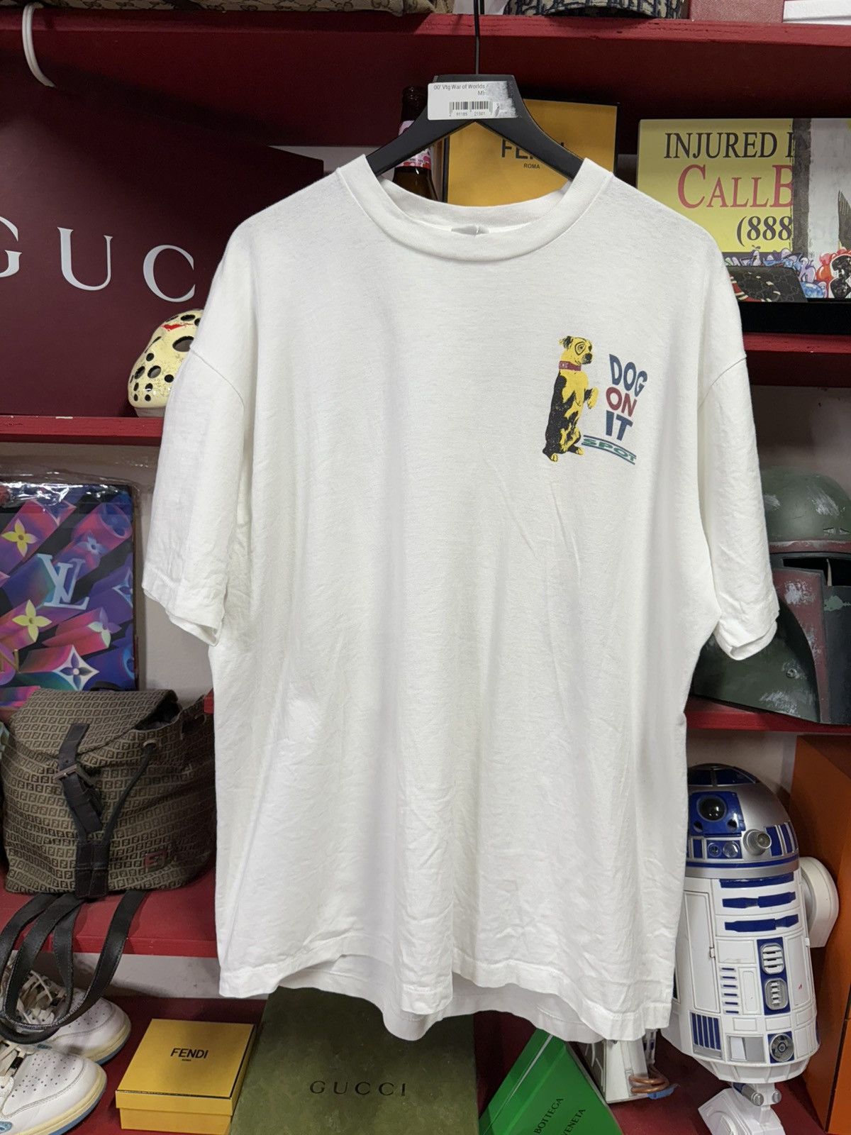 Vintage Vintage 90’s Little Rascals Movie Dot Dog Tee Shirt XLarge Size US XL / EU 56 / 4 - 2 Thumbnail