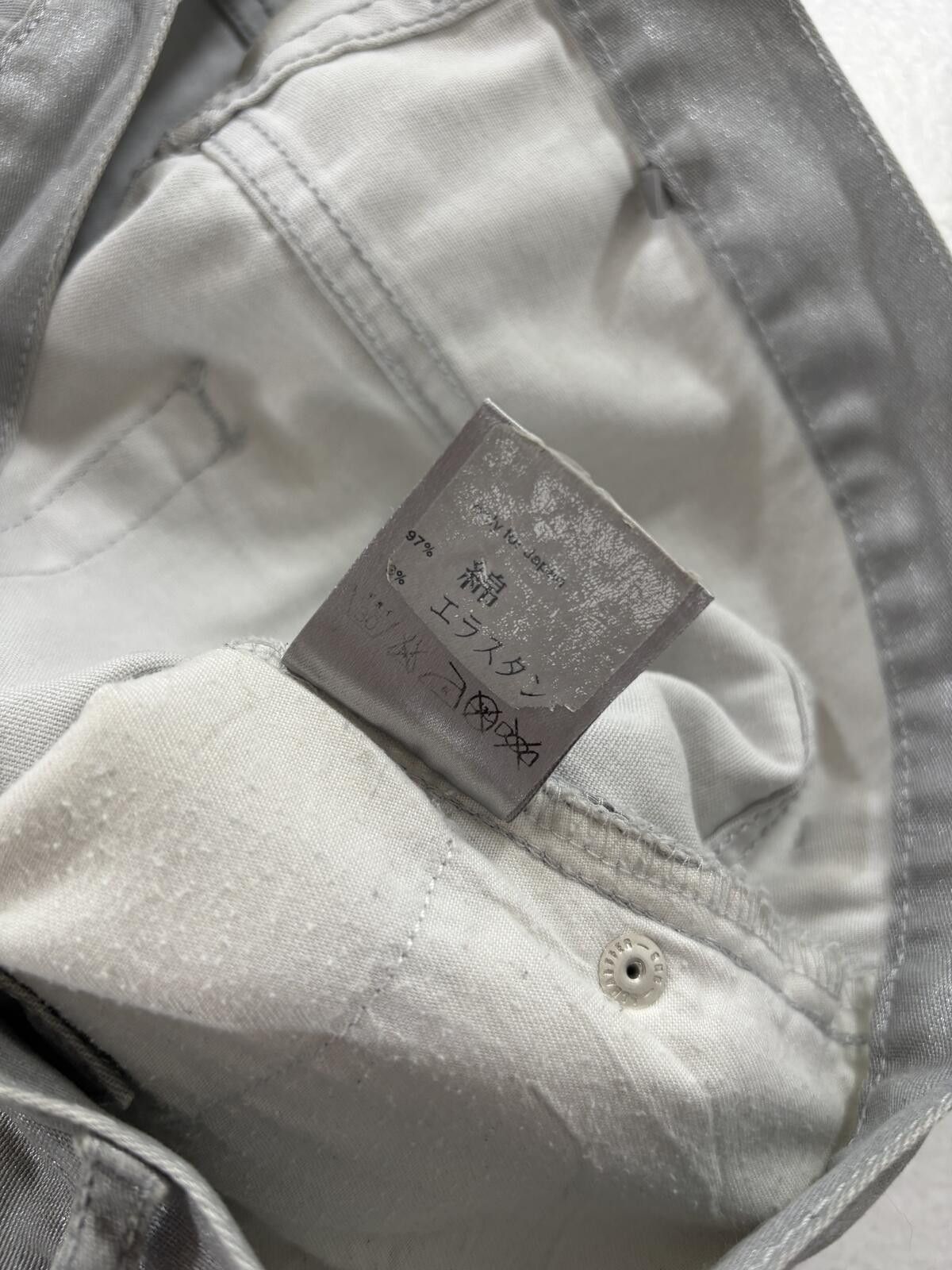 Dior Dior Homme Ss06 silver glitter denim Size US 32 / EU 48 - 9 Thumbnail