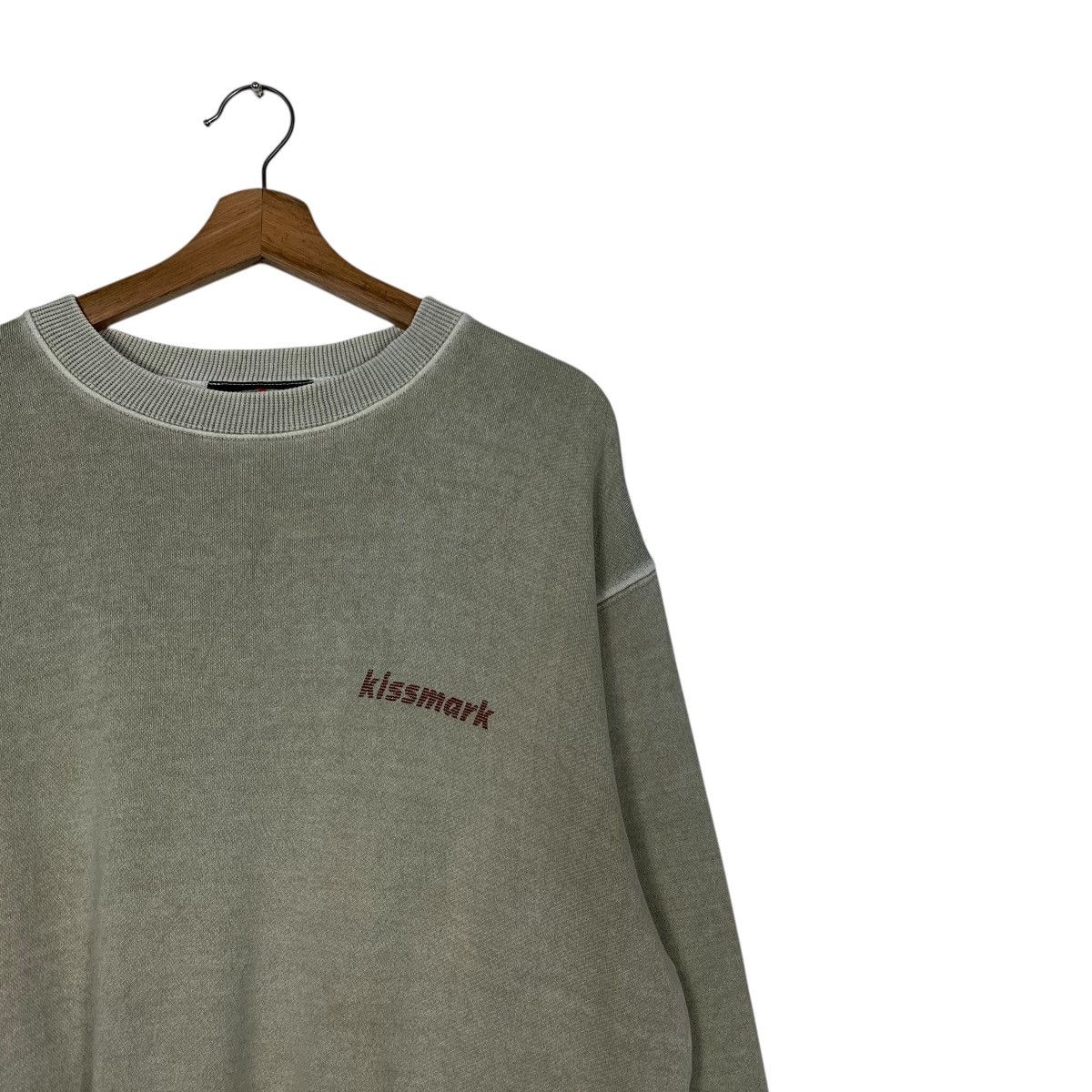Japanese Brand Vintage KISSMARK Big Logo Crewneck Sweatshirt #2636-C118 Size US S / EU 44-46 / 1 - 8 Thumbnail