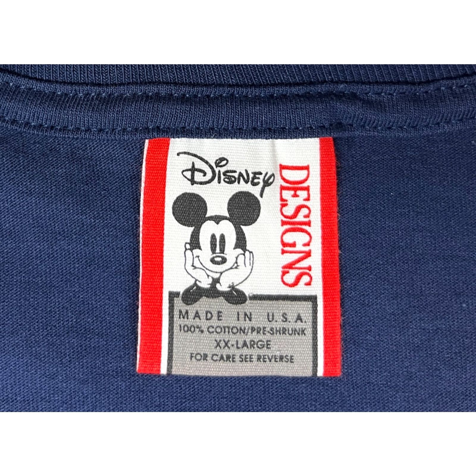 Vintage VINTAGE Disney Designs Mickey Mouse T-Shirt Men 2XL Blue Cotton NOS 1990s 90s Disney World Graphic Print Crew Neck Short Sleeve Crew Neck Shirt Size US XXL / EU 58 / 5 - 5 Thumbnail